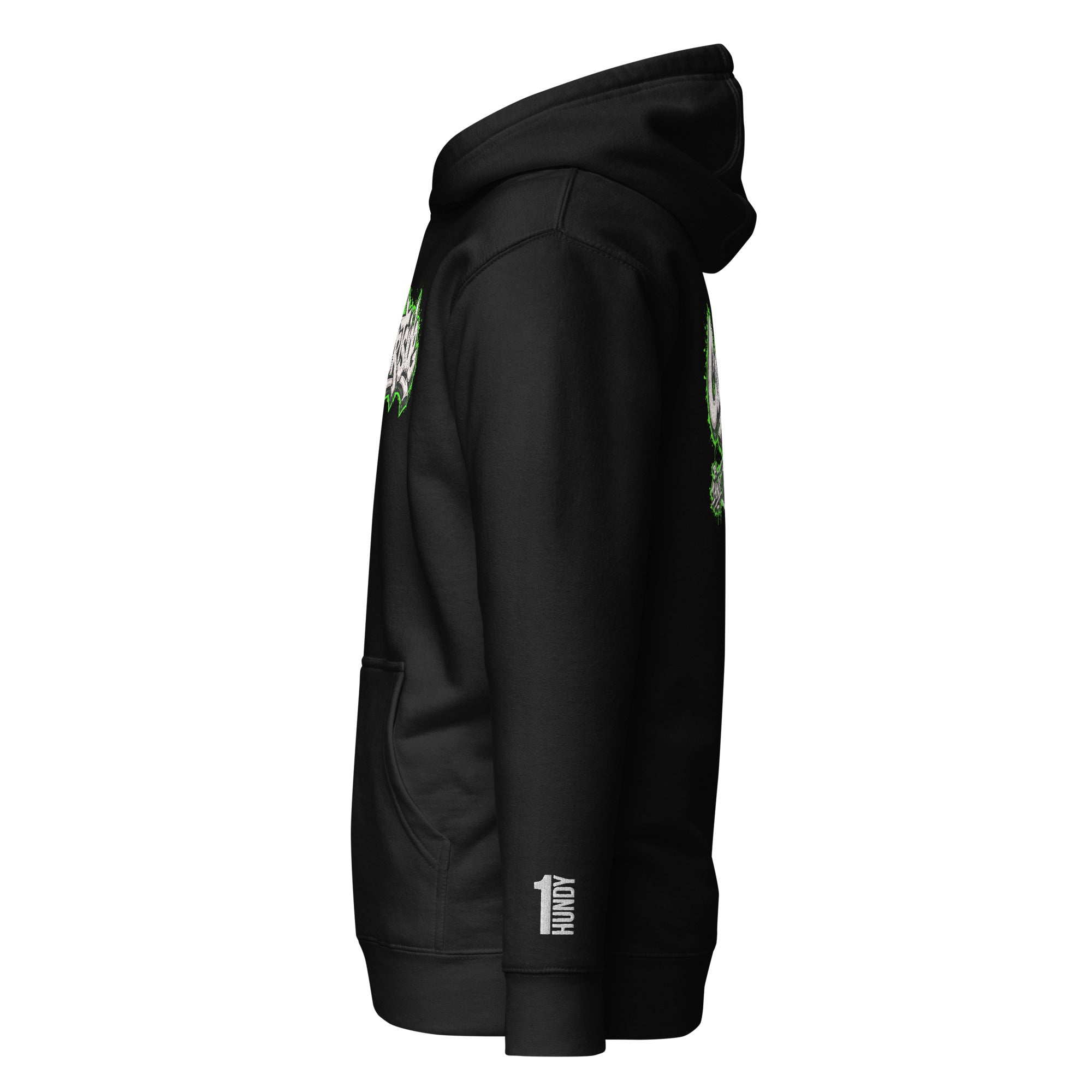 1HUNDY Courtside Graffiti Hoodie