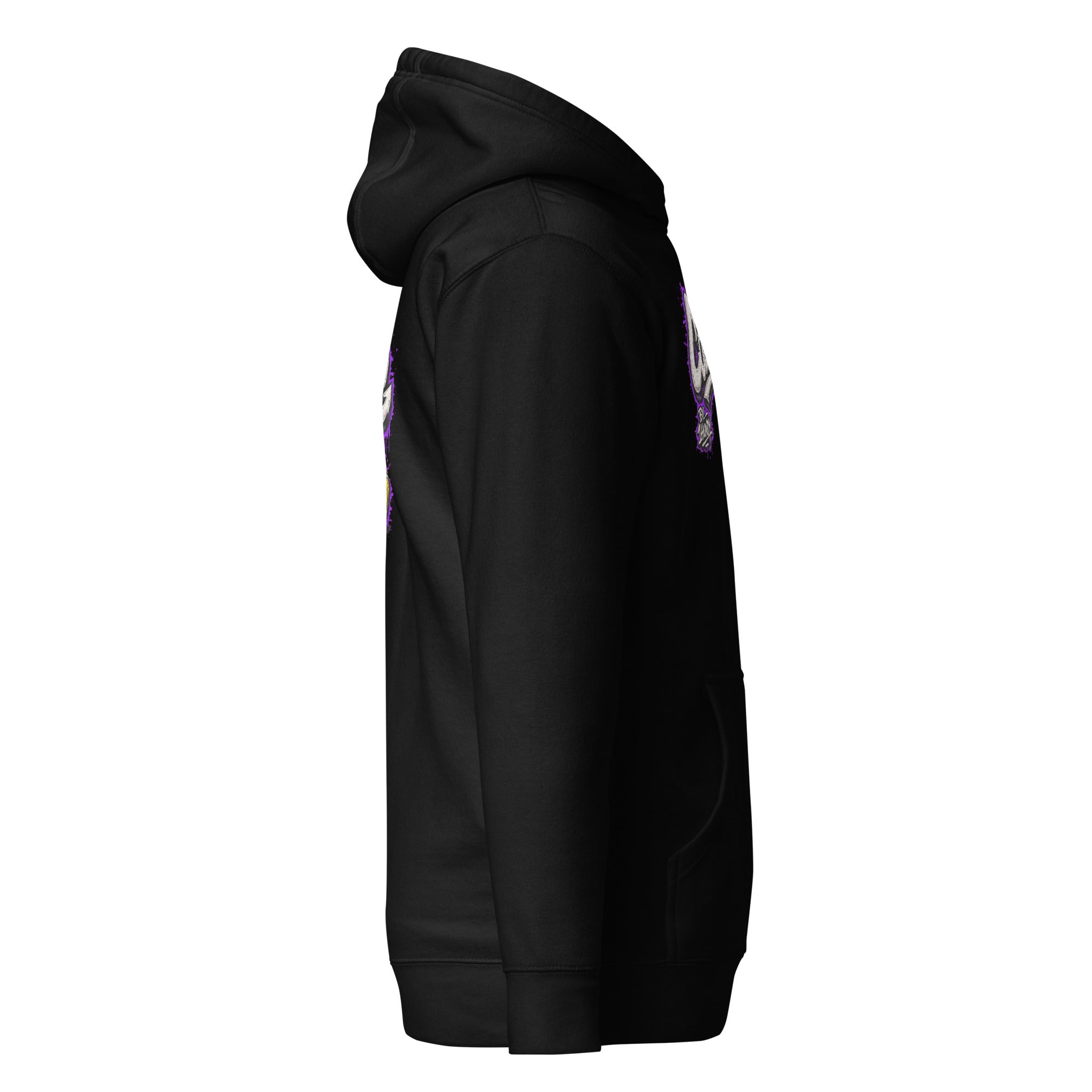 1HUNDY Courtside Graffiti Hoodie