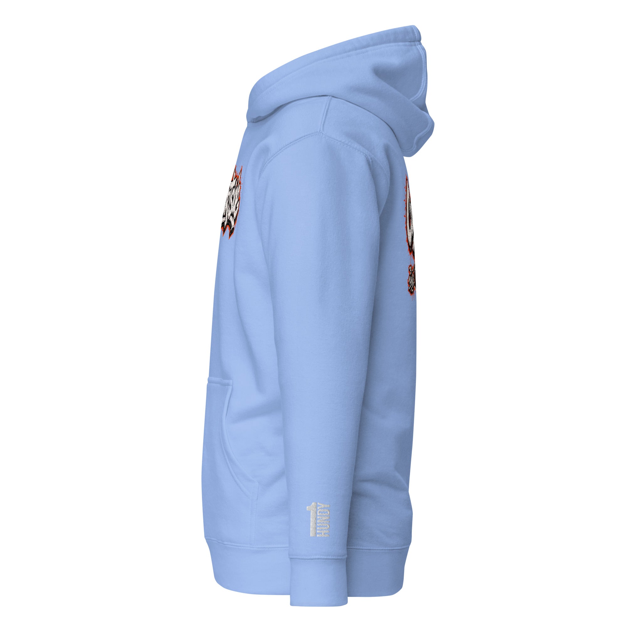 1HUNDY Courtside Graffiti Hoodie