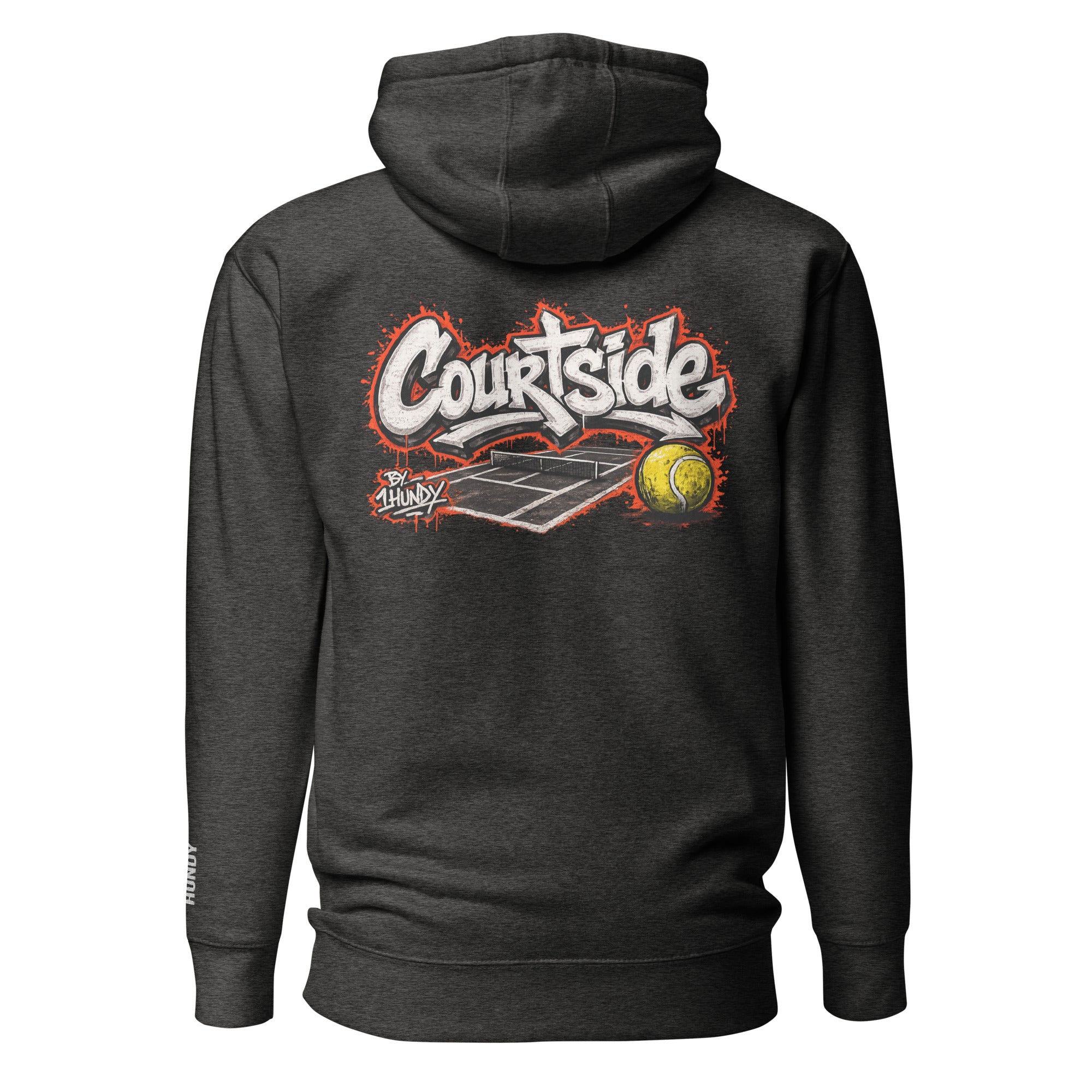 1HUNDY Courtside Graffiti Hoodie