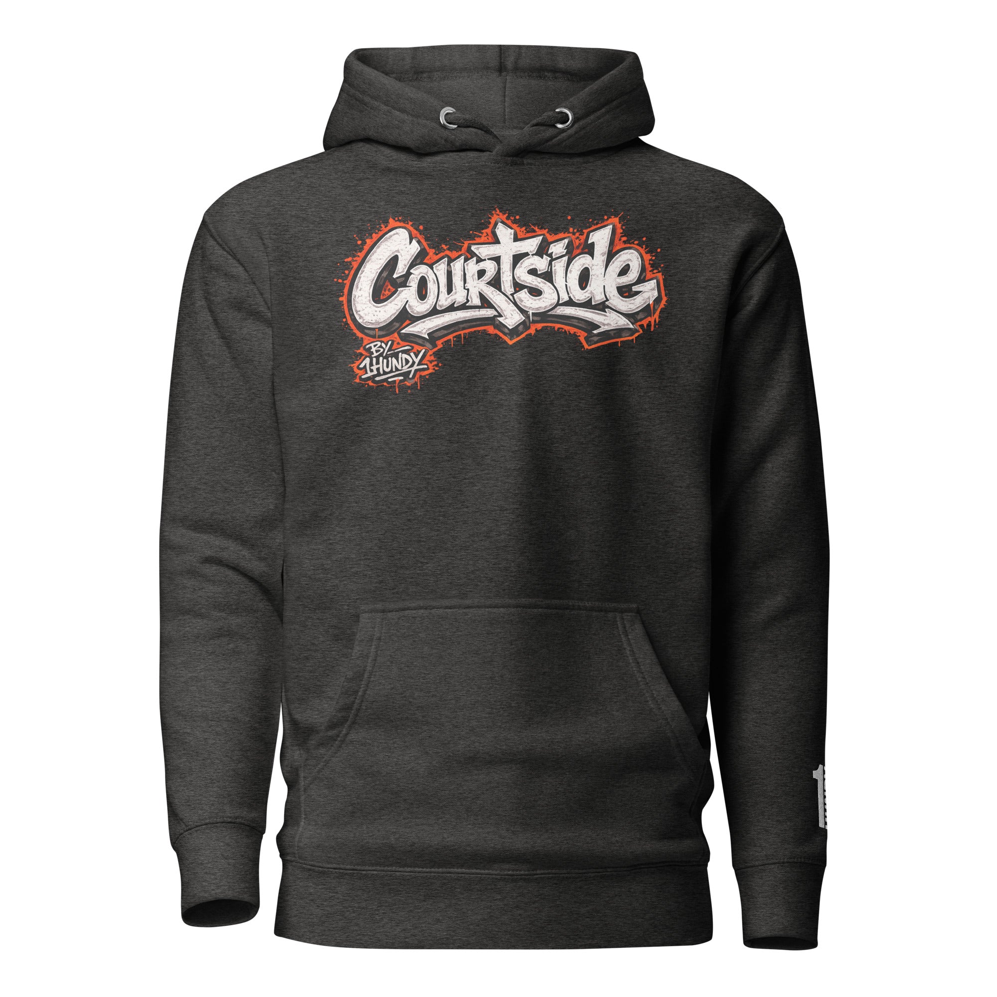 1HUNDY Courtside Graffiti Hoodie