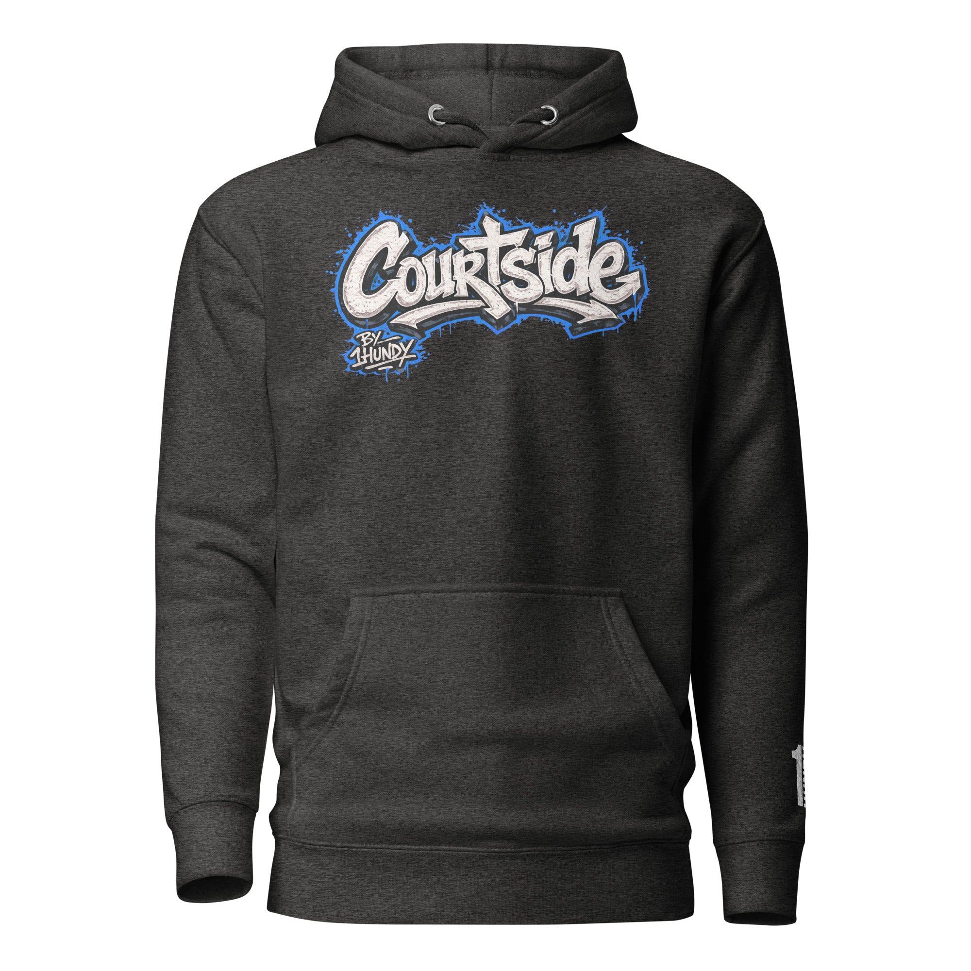 1HUNDY Courtside Graffiti Hoodie