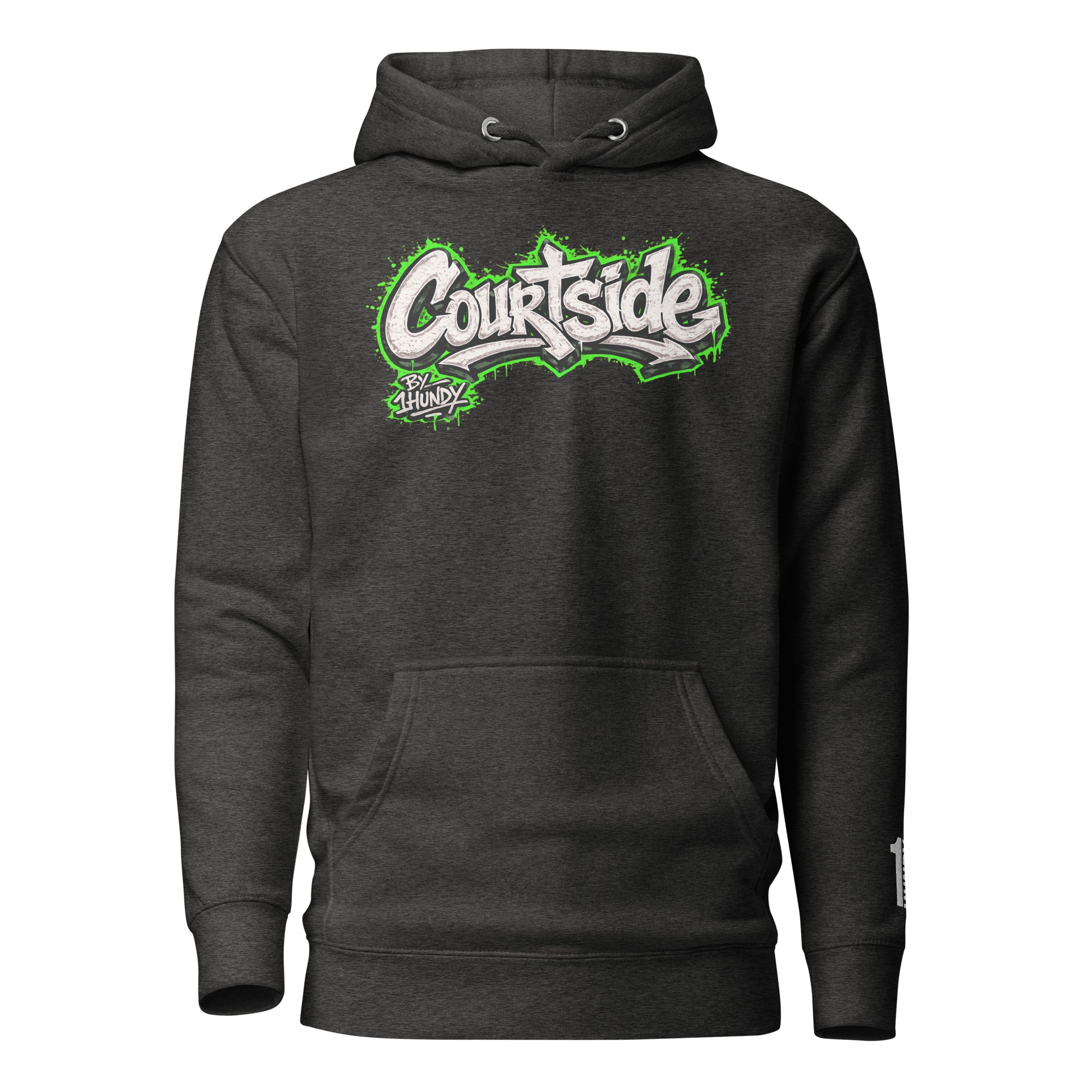 1HUNDY Courtside Graffiti Hoodie