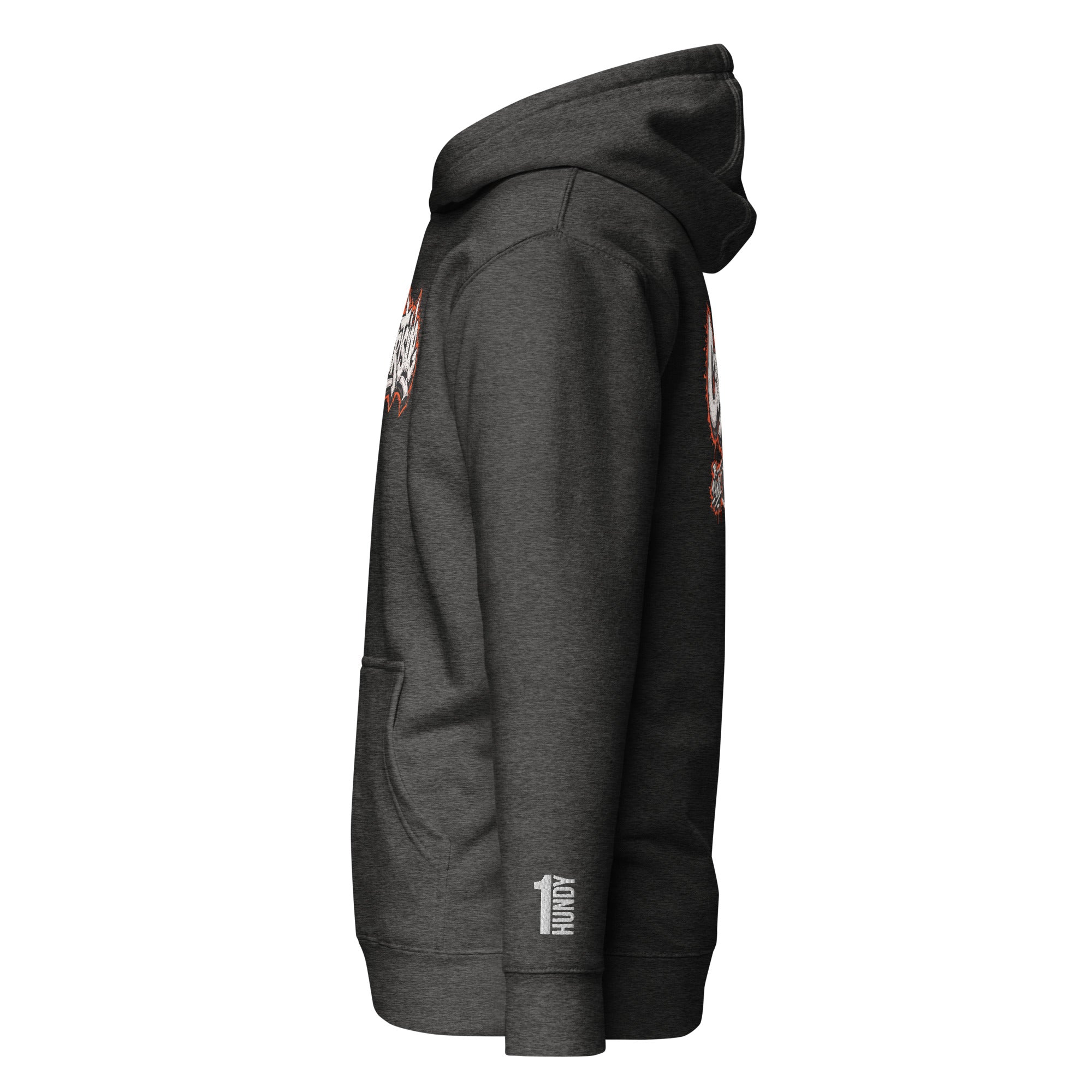 1HUNDY Courtside Graffiti Hoodie
