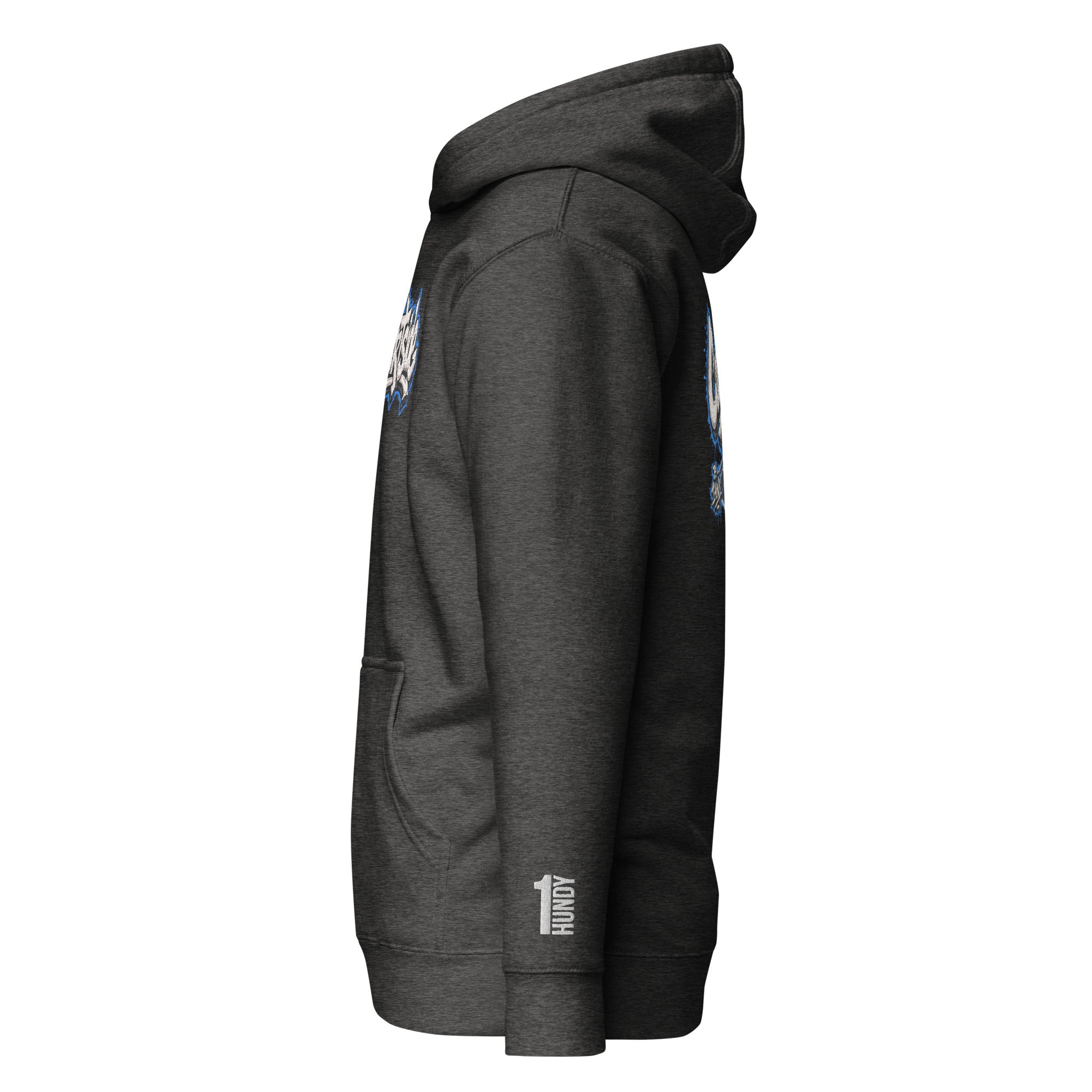 1HUNDY Courtside Graffiti Hoodie