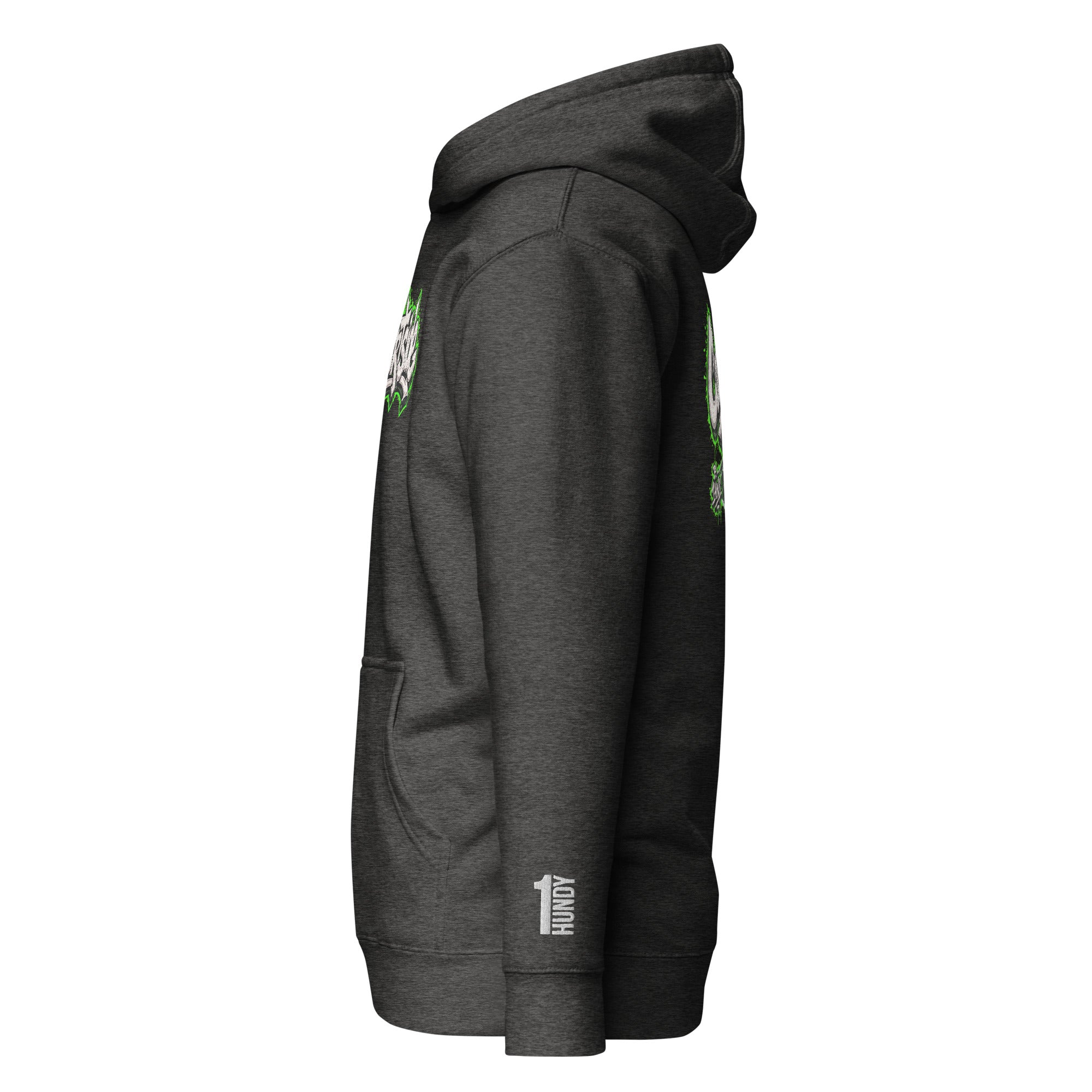 1HUNDY Courtside Graffiti Hoodie