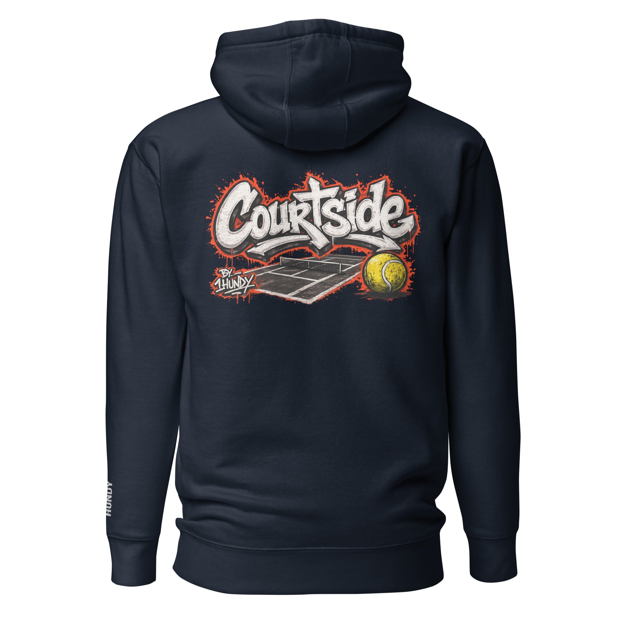 1HUNDY Courtside Graffiti Hoodie