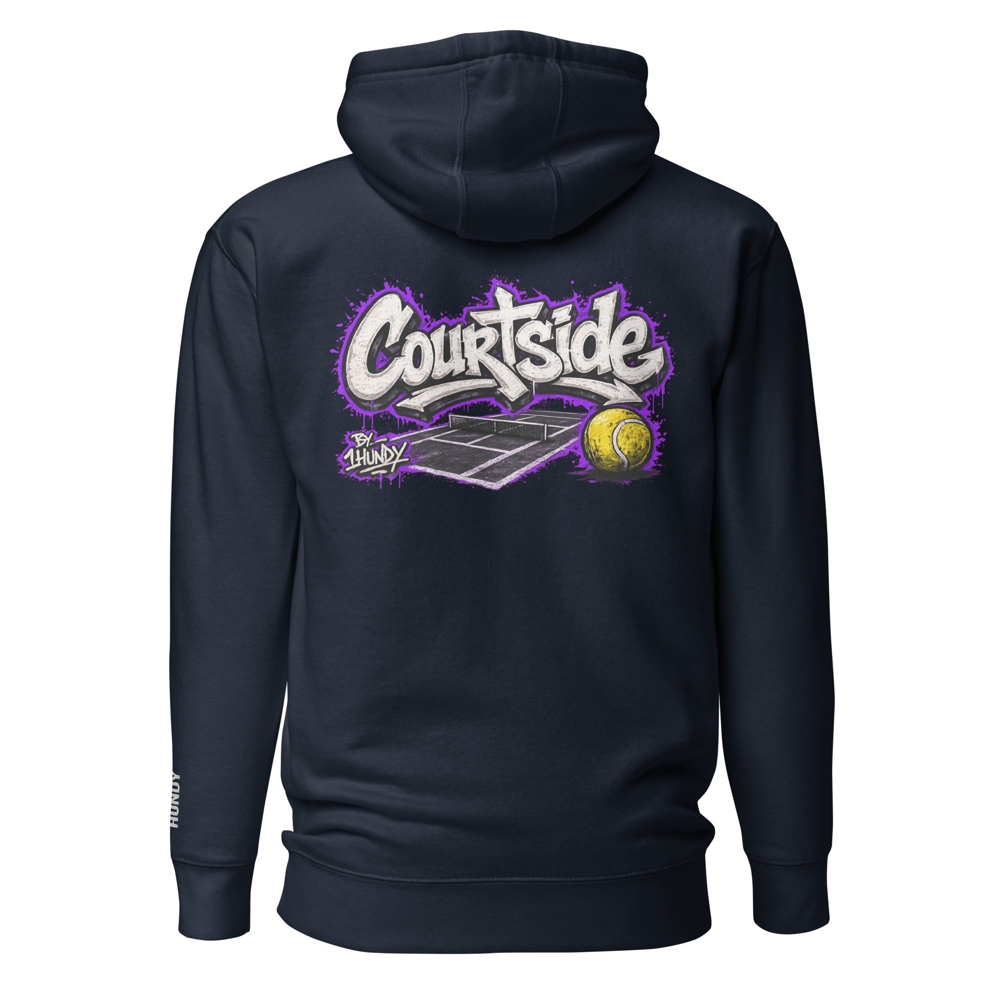 1HUNDY Courtside Graffiti Hoodie