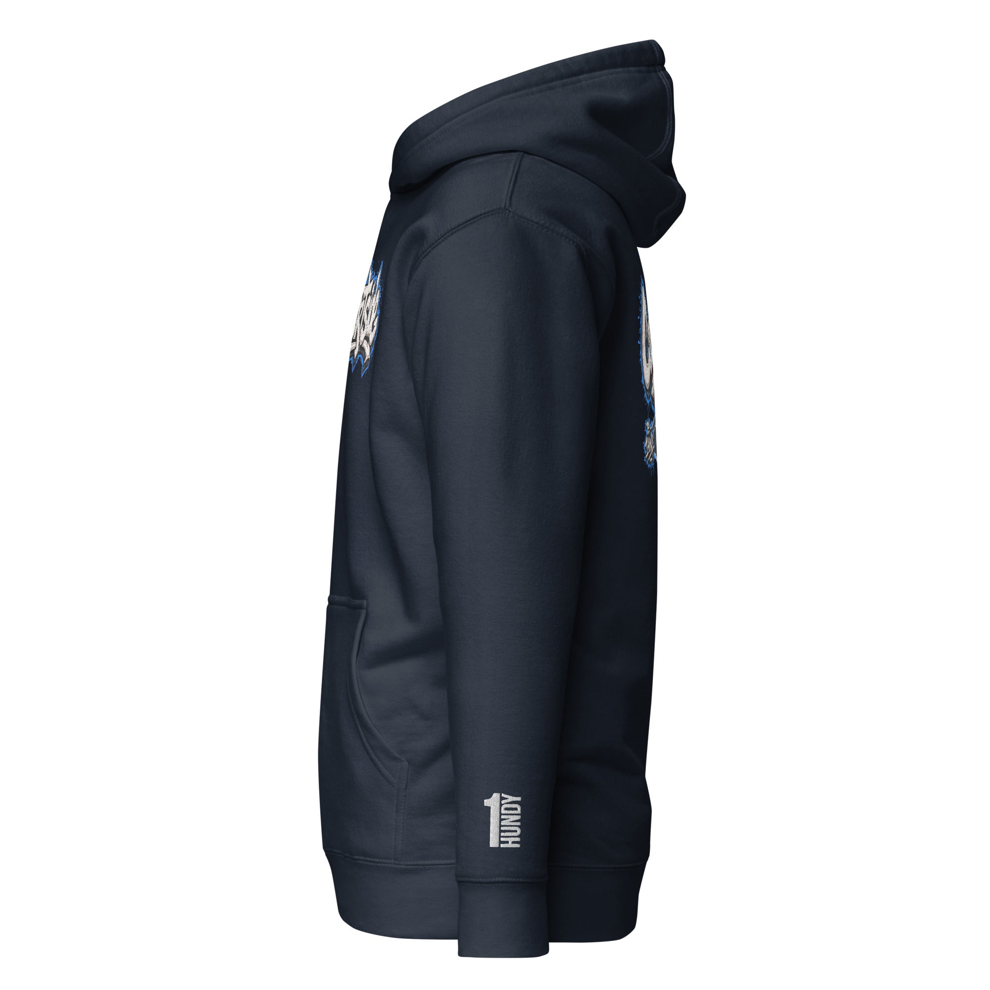 1HUNDY Courtside Graffiti Hoodie