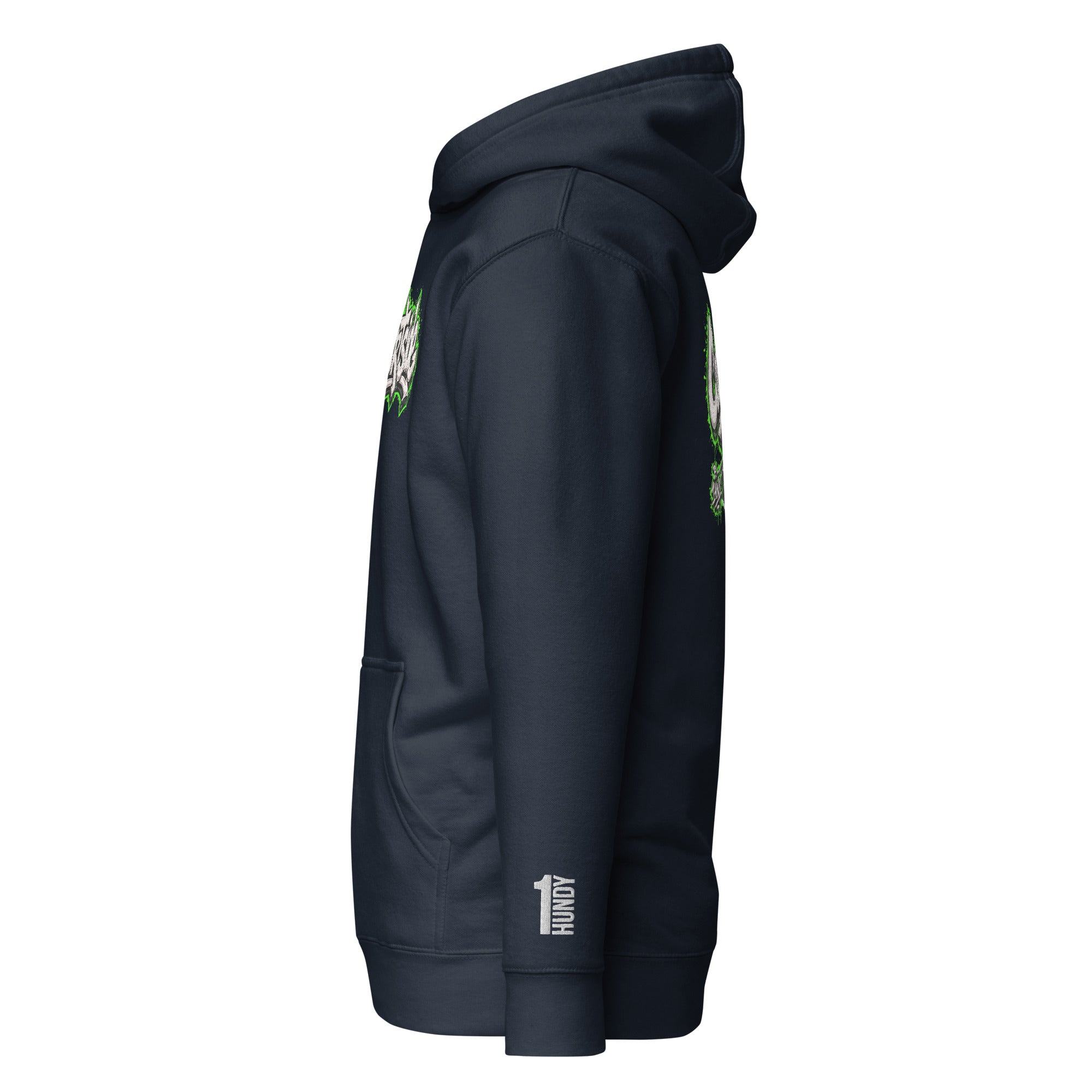 1HUNDY Courtside Graffiti Hoodie