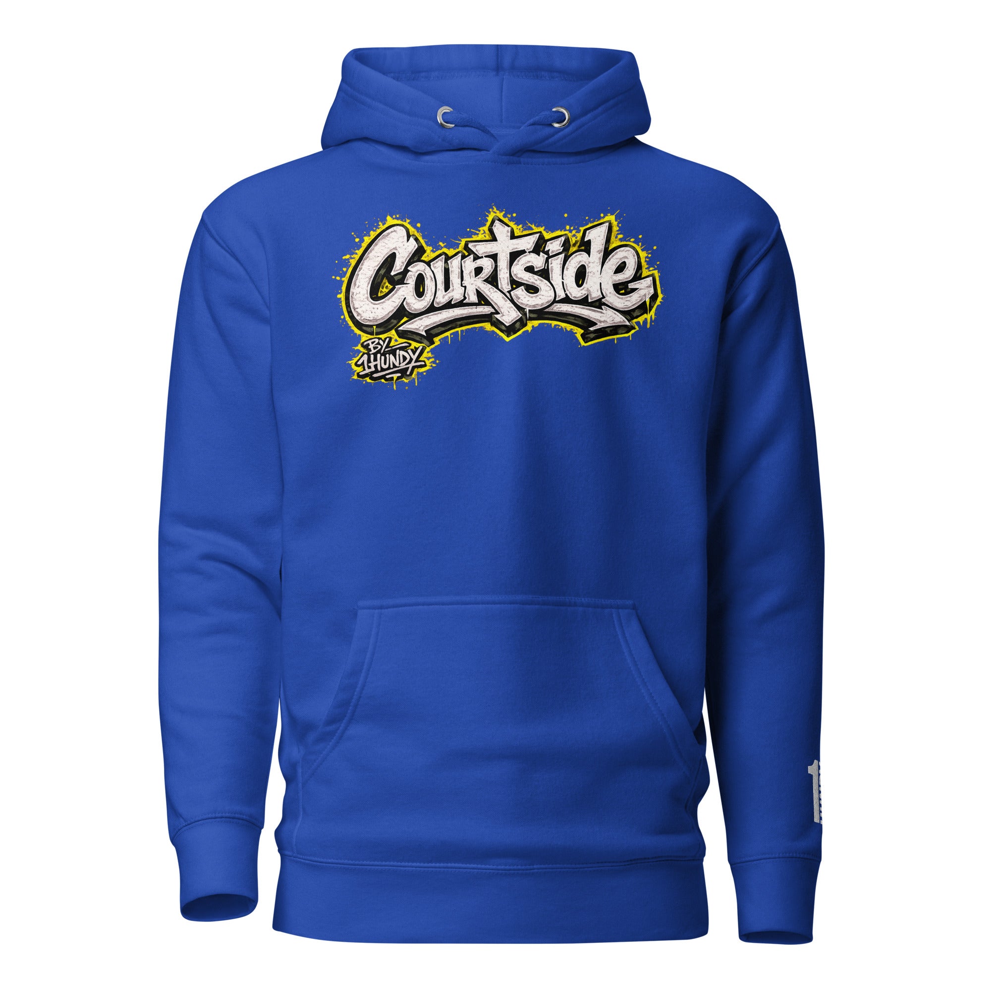 1HUNDY Courtside Graffiti Hoodie
