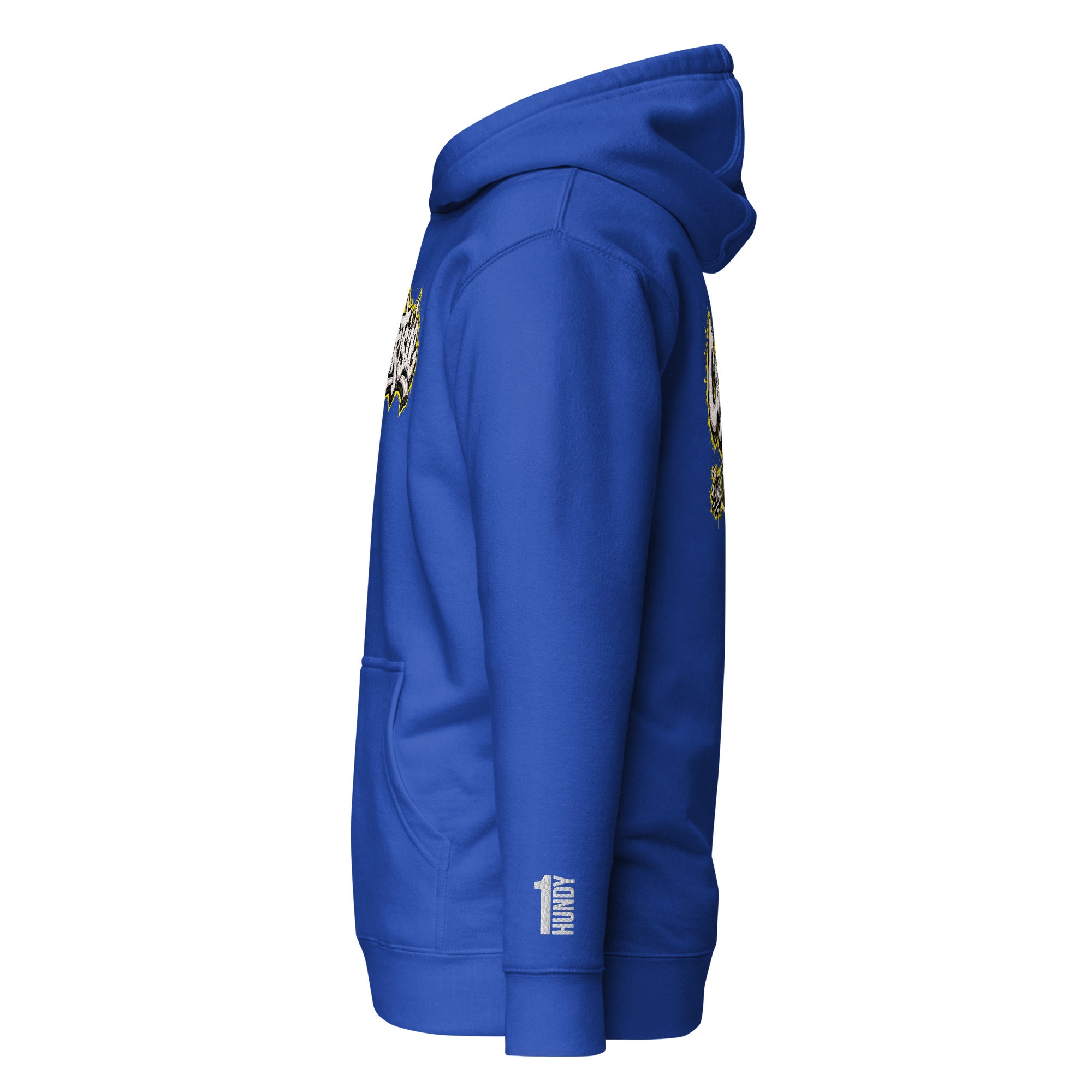 1HUNDY Courtside Graffiti Hoodie