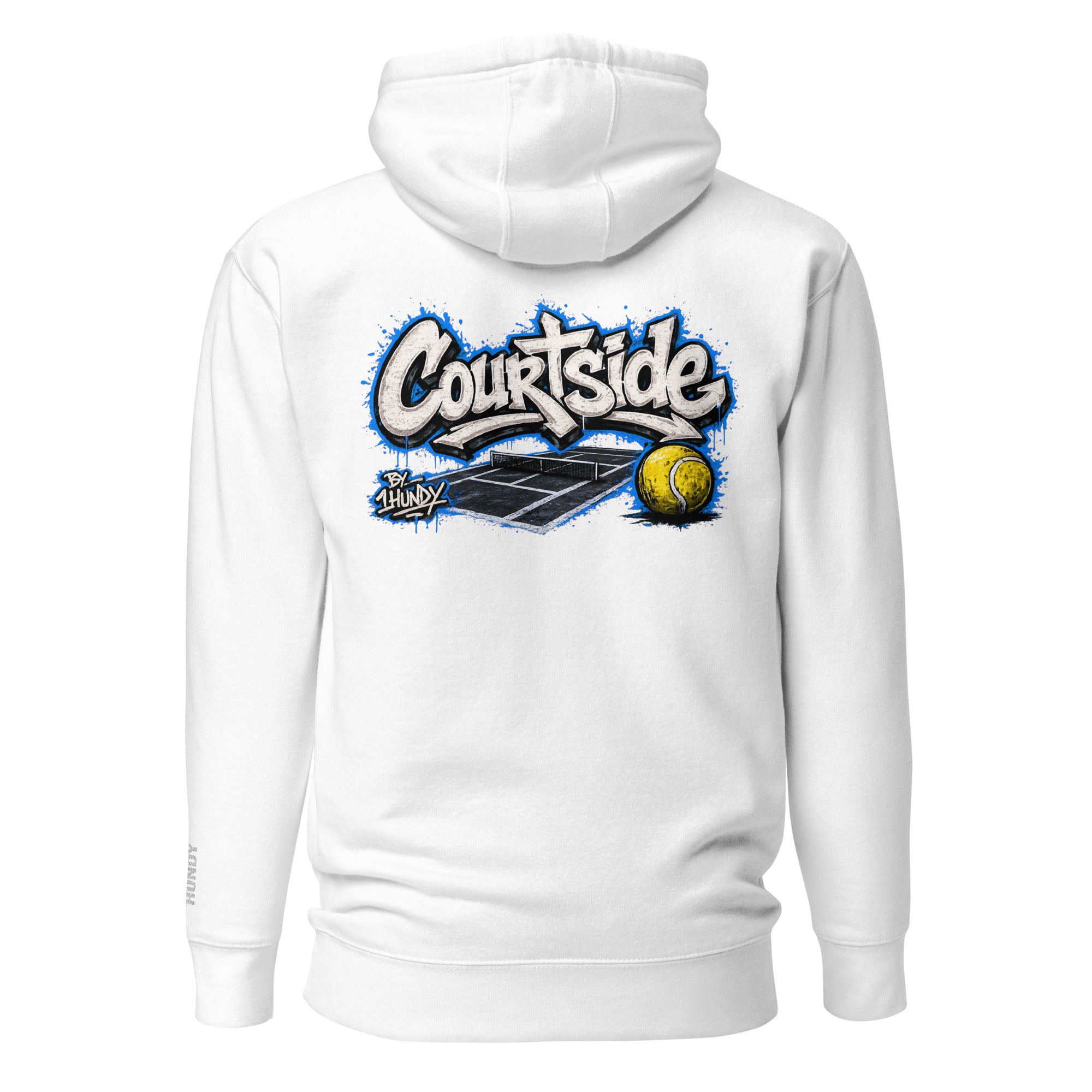1HUNDY Courtside Graffiti Hoodie