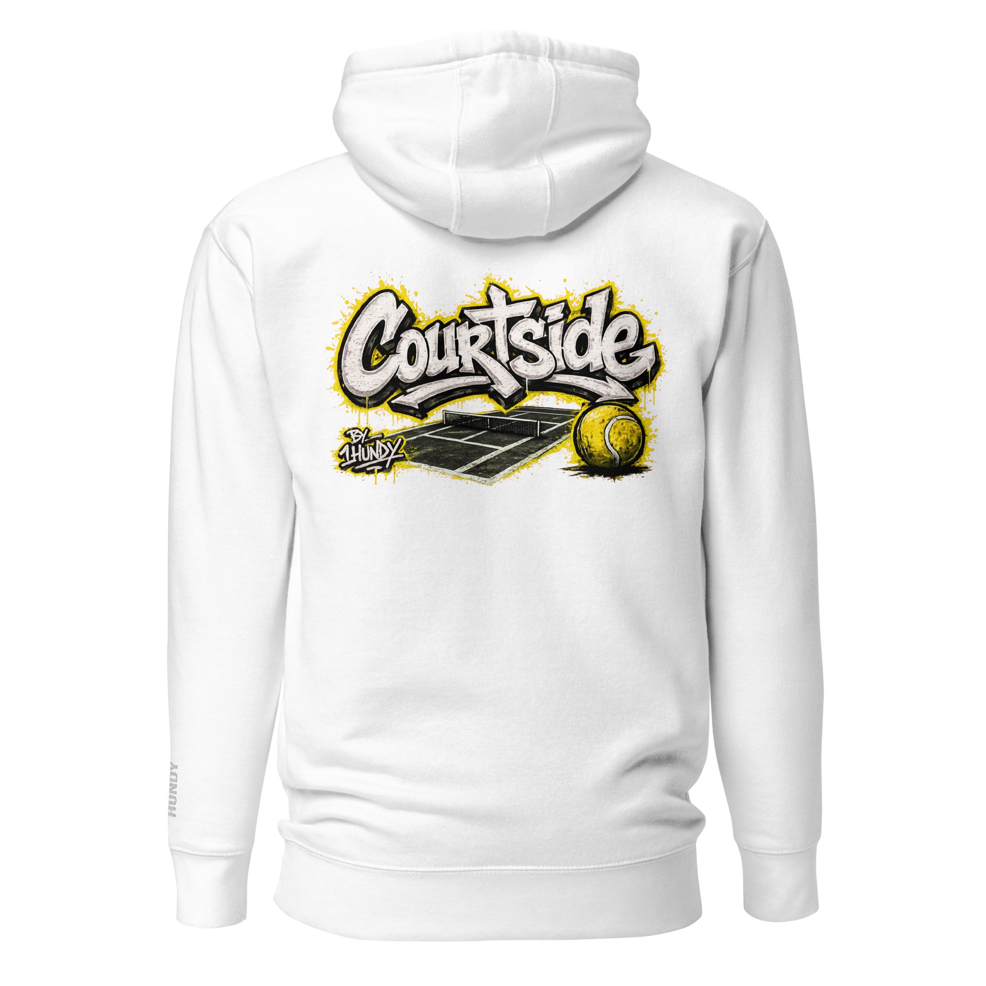 1HUNDY Courtside Graffiti Hoodie