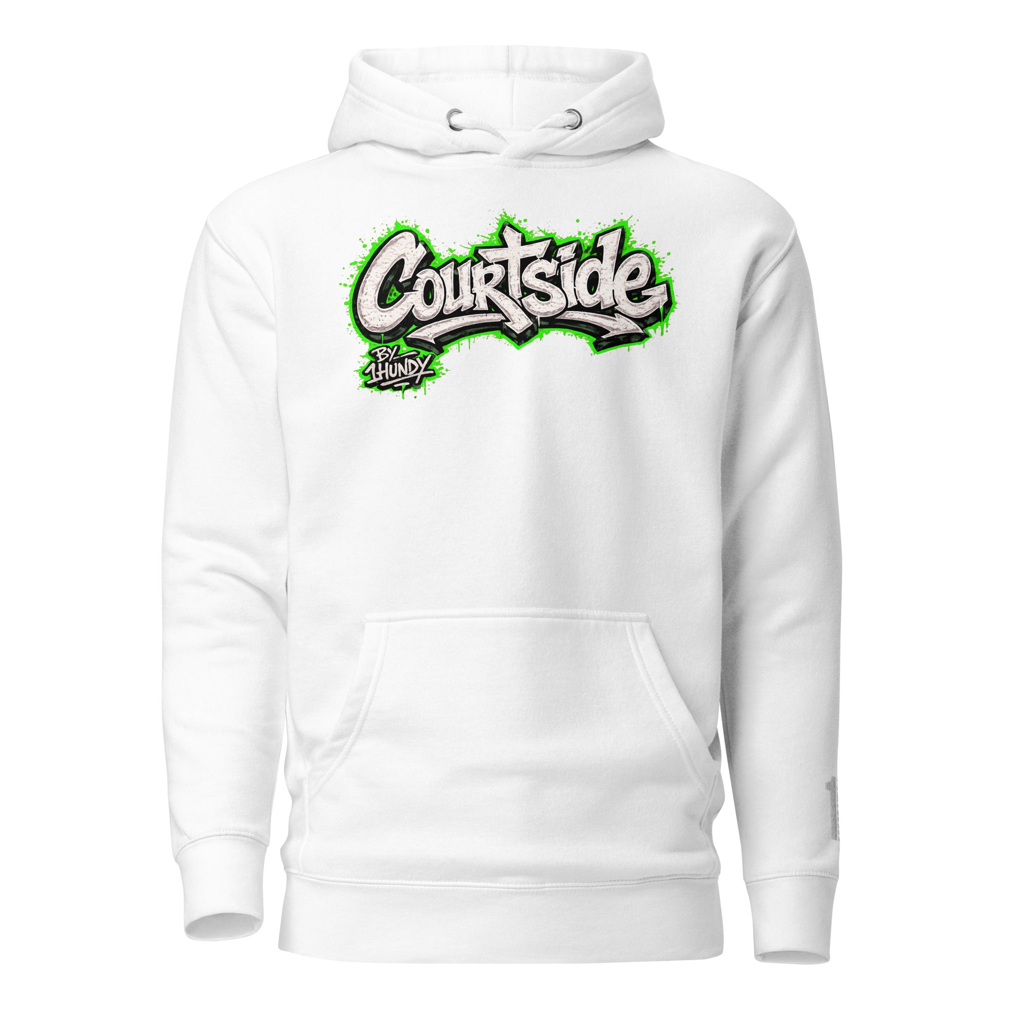1HUNDY Courtside Graffiti Hoodie