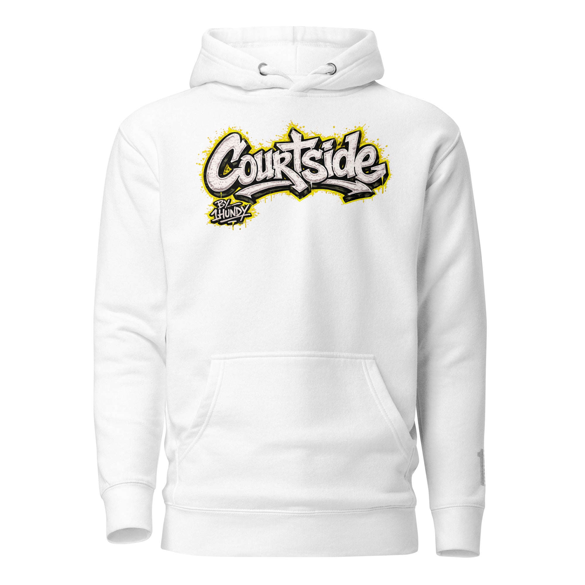 1HUNDY Courtside Graffiti Hoodie
