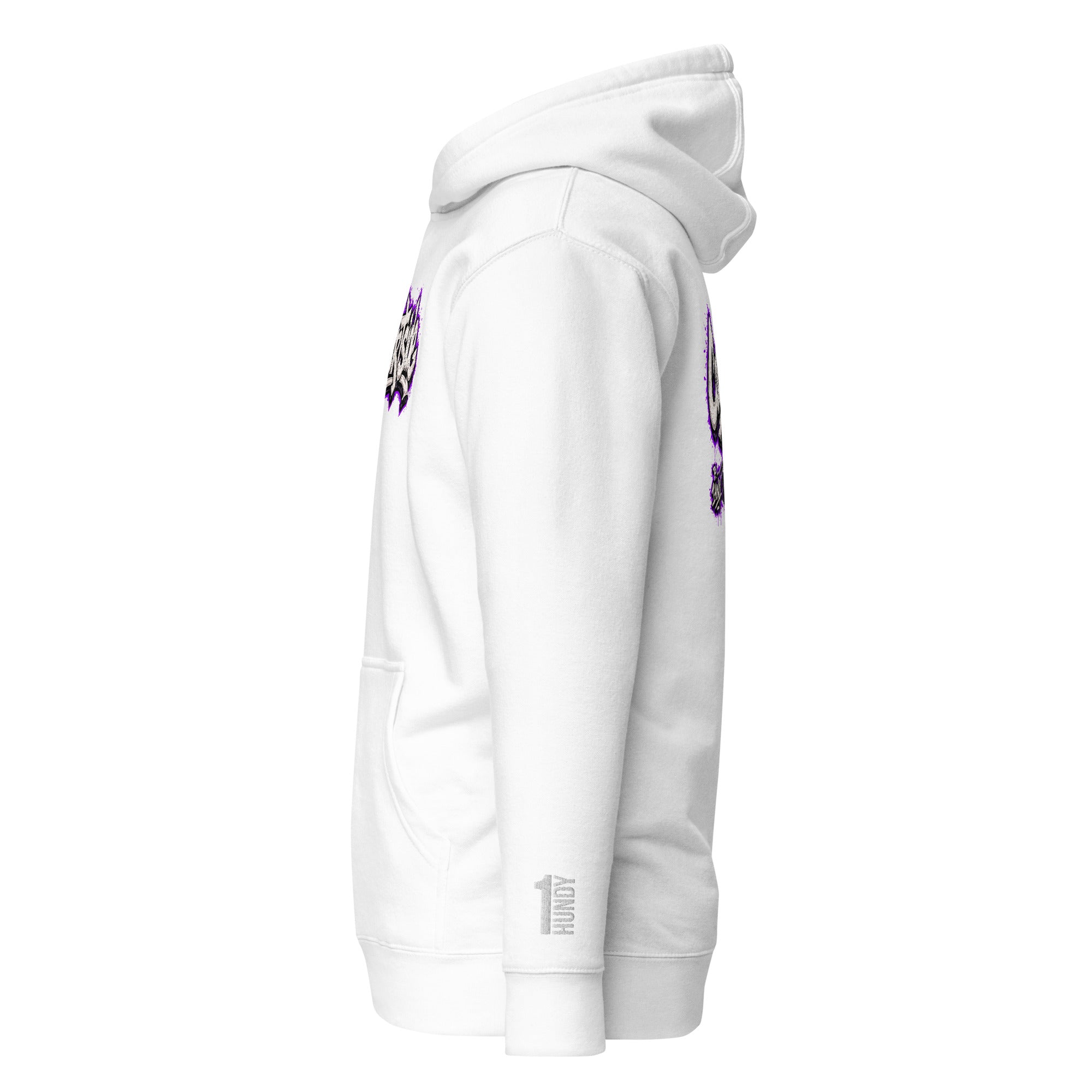 1HUNDY Courtside Graffiti Hoodie