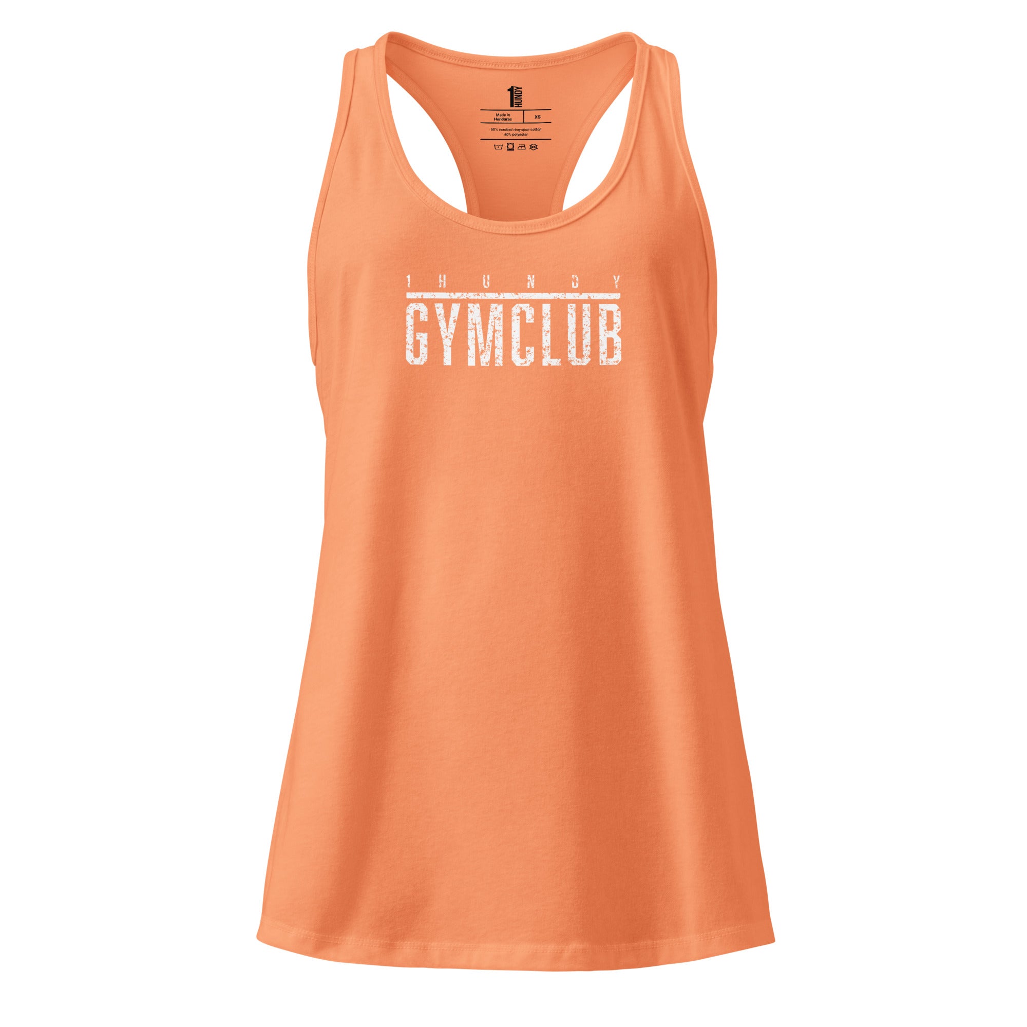 1HUNDY Racerback GymClub Vest Top
