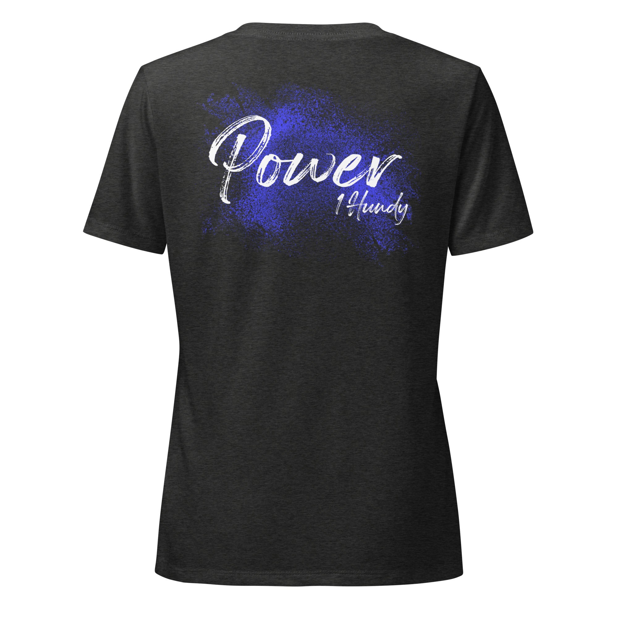 1HUNDY Power V Neck Tee