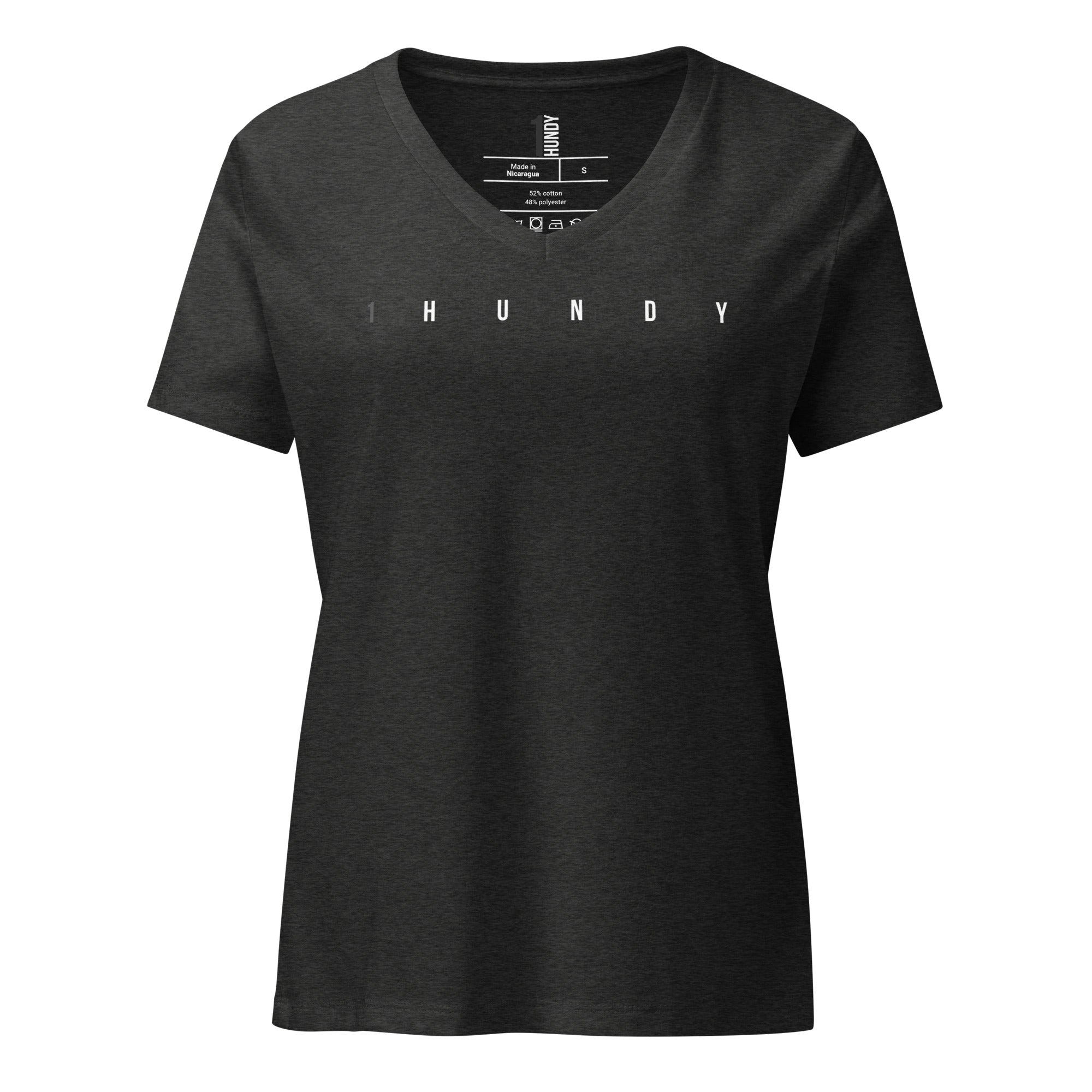 1HUNDY Storm V Neck Tee