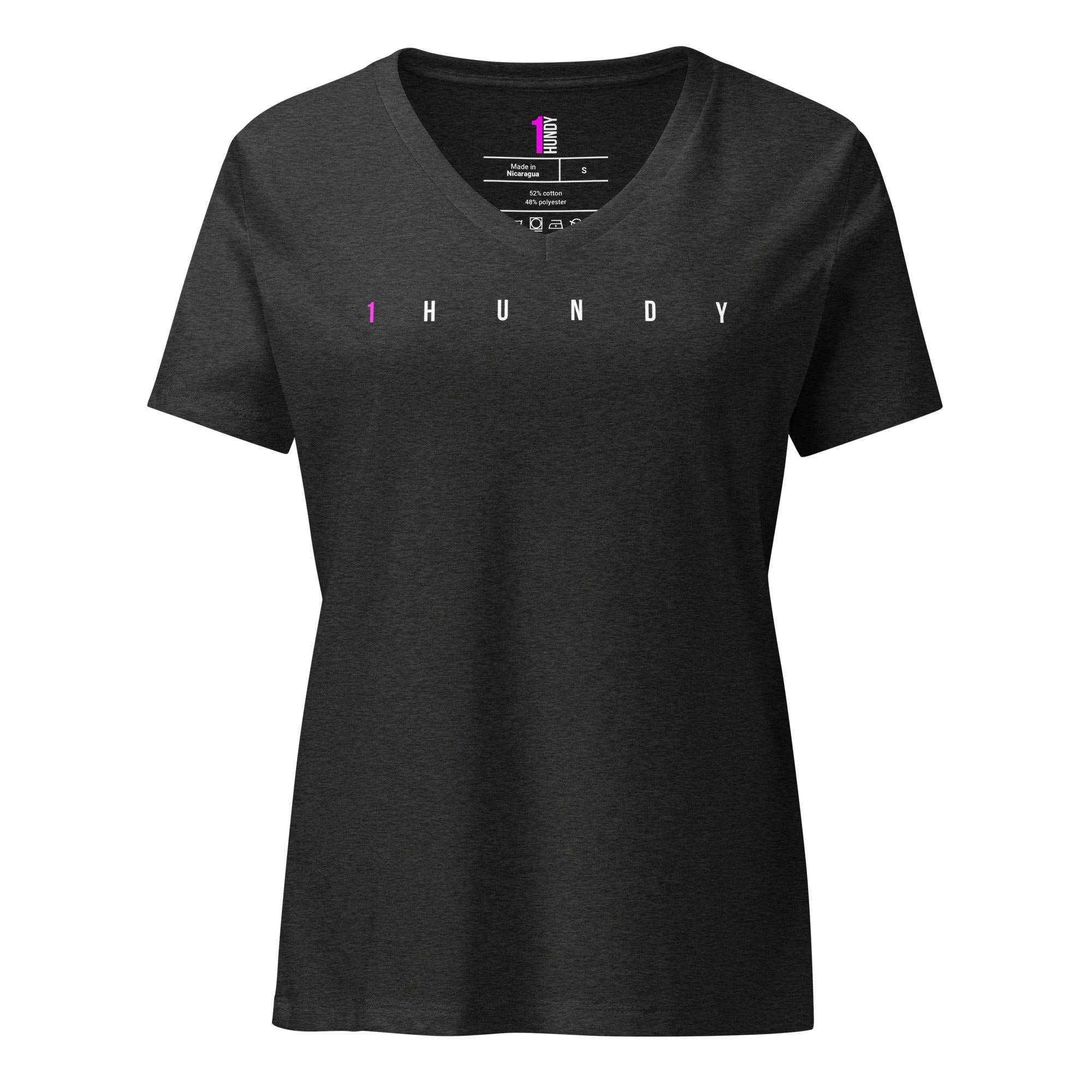 1HUNDY Passion V Neck Tee