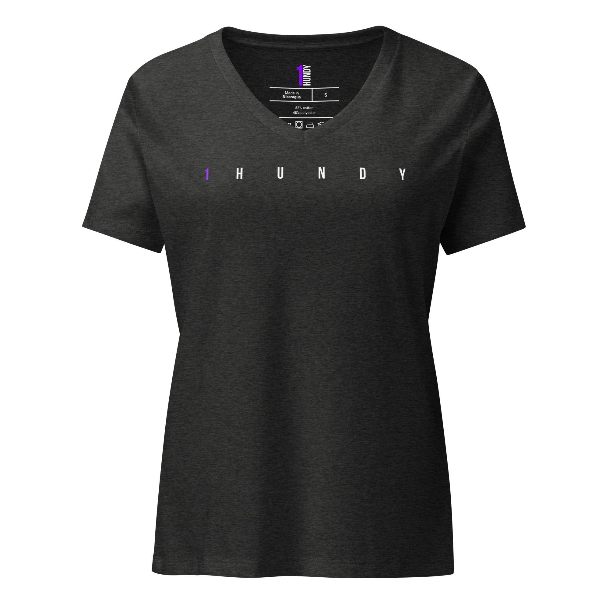1HUNDY Endure V Neck Tee