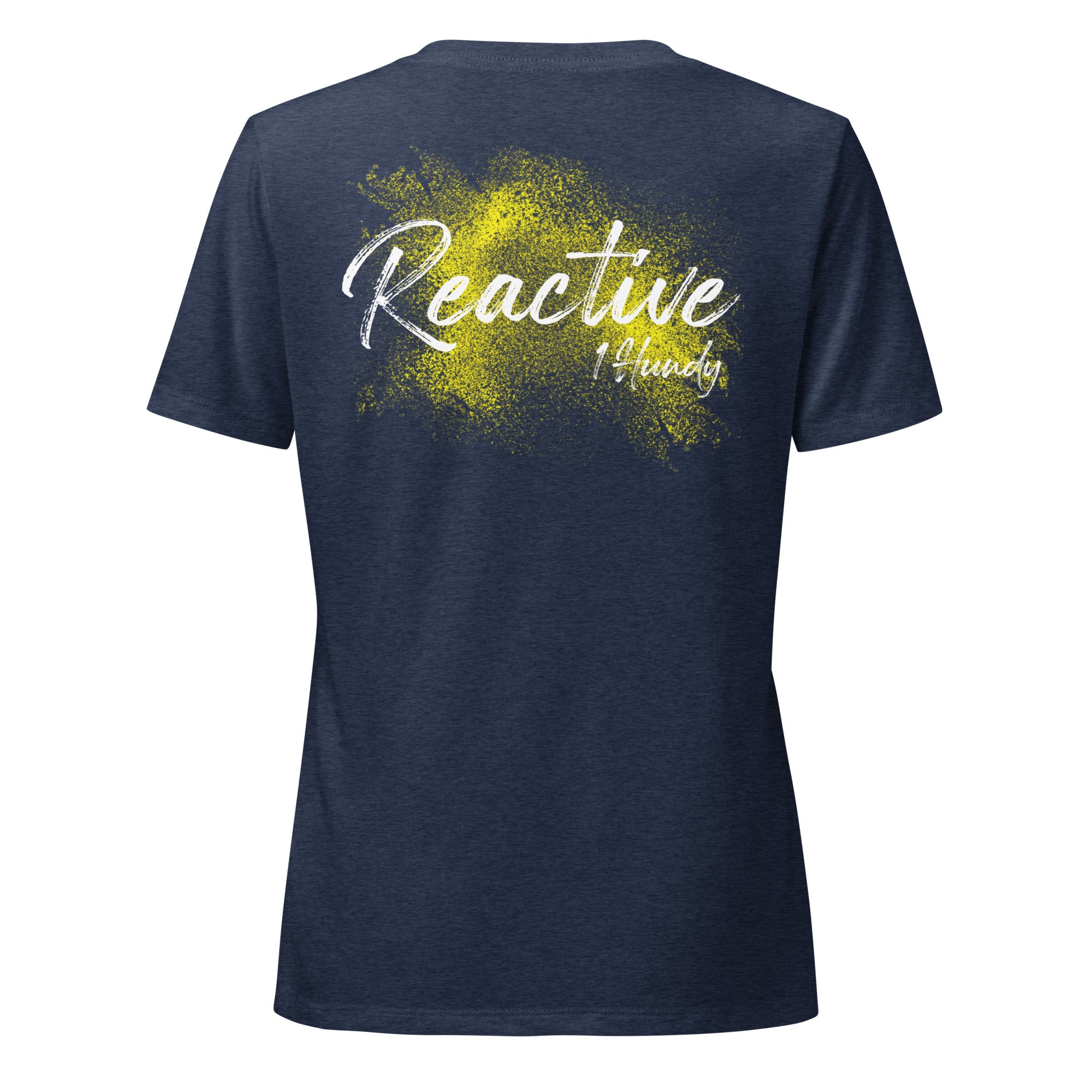 1HUNDY Reactive V Neck Tee
