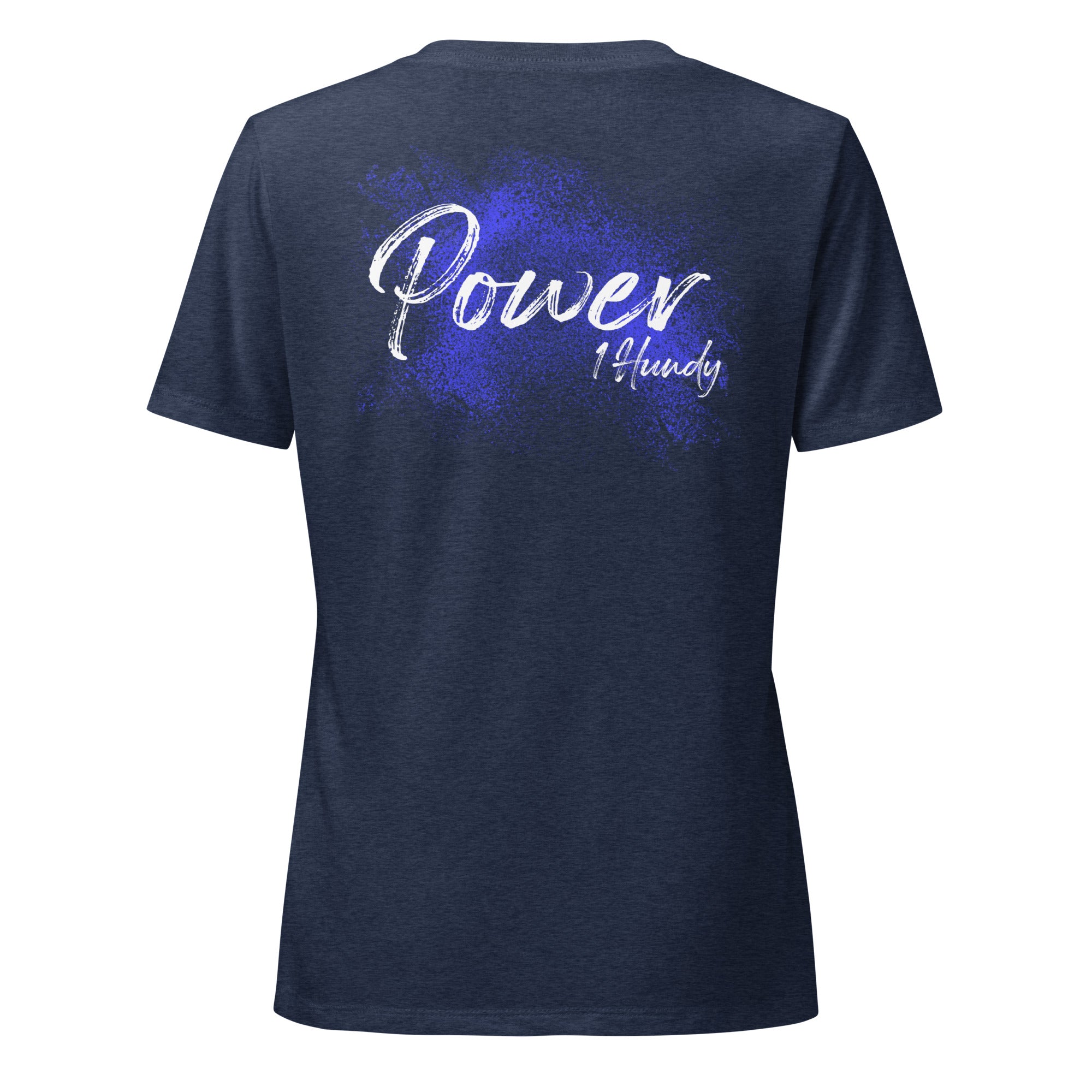 1HUNDY Power V Neck Tee