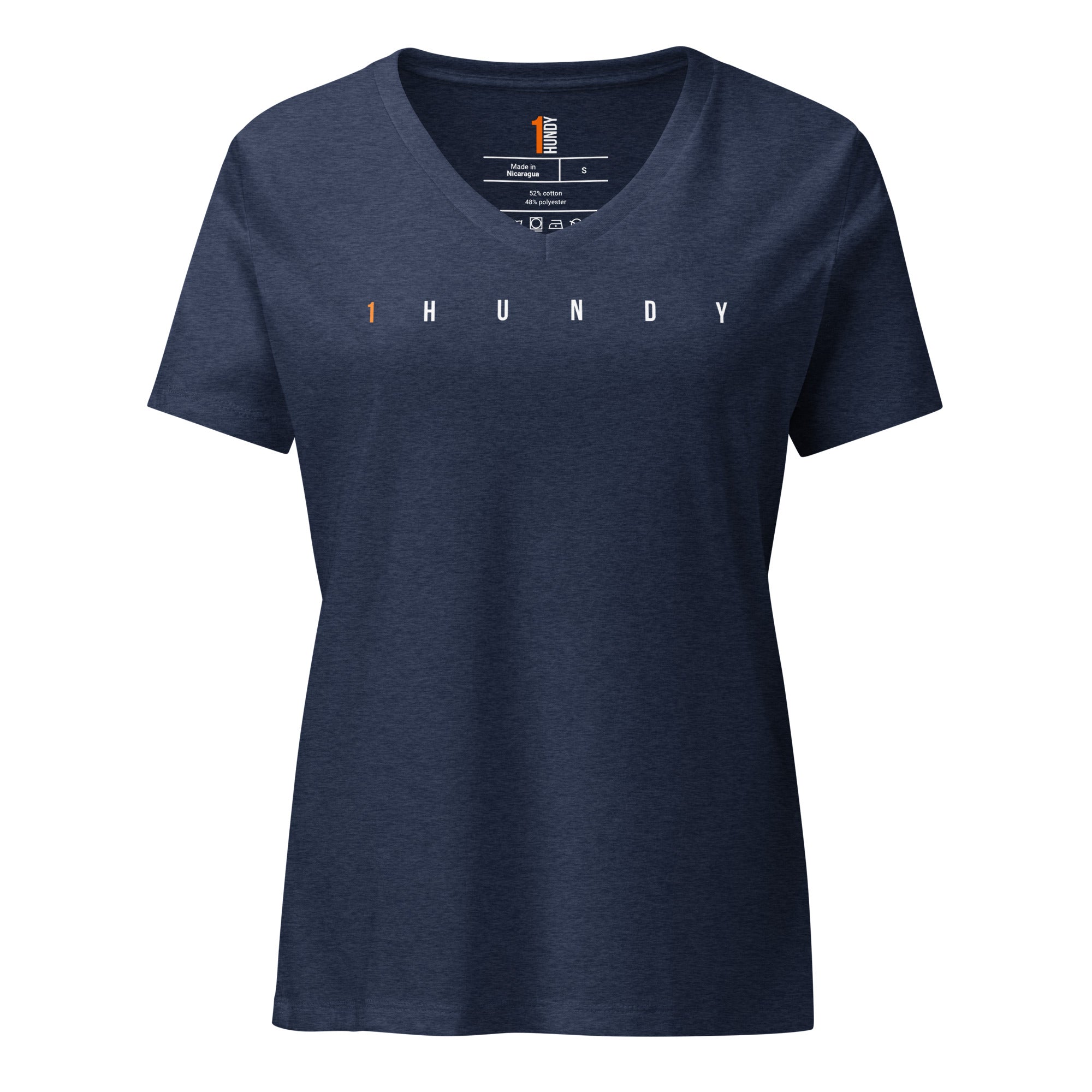 1HUNDY Energise V Neck Tee