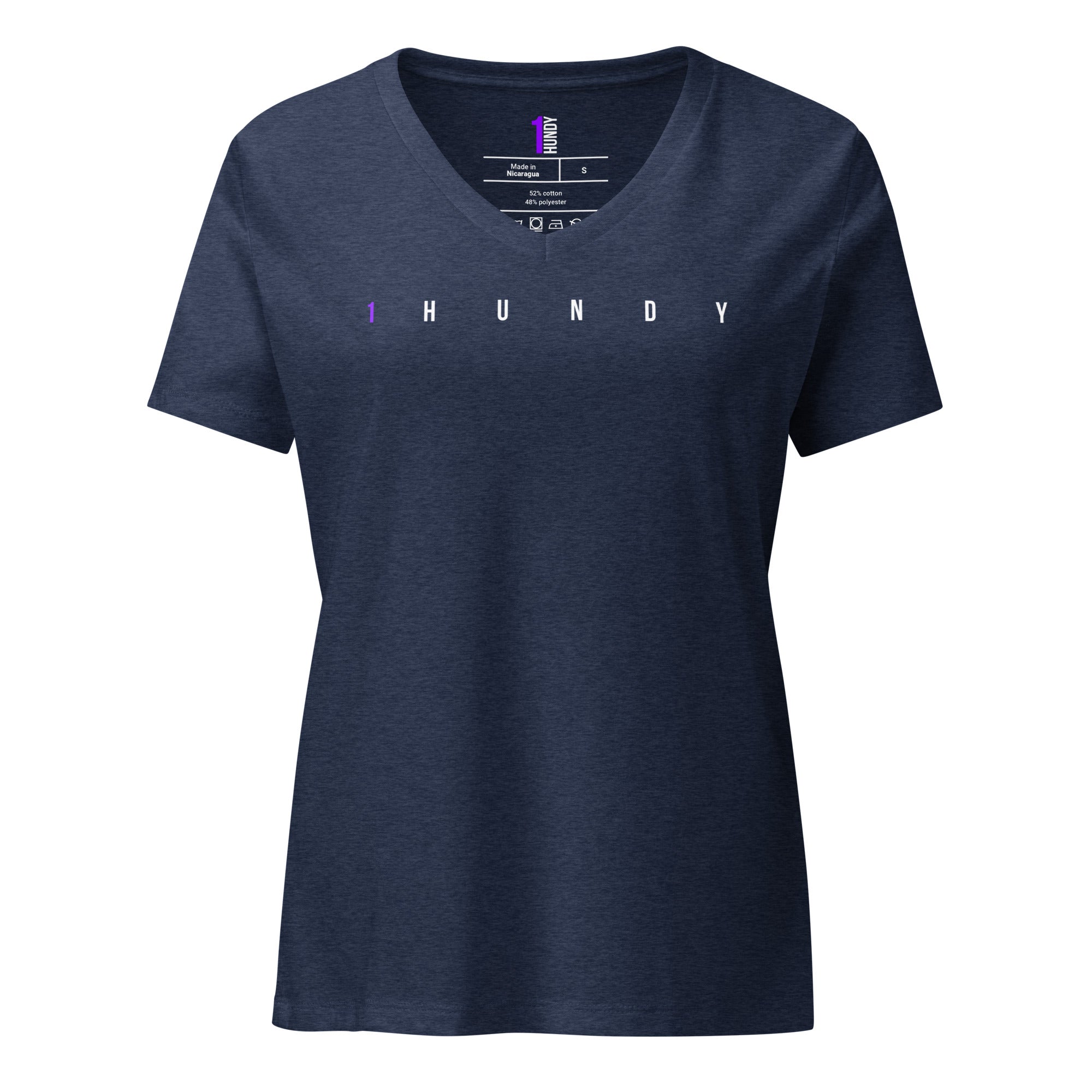 1HUNDY Endure V Neck Tee