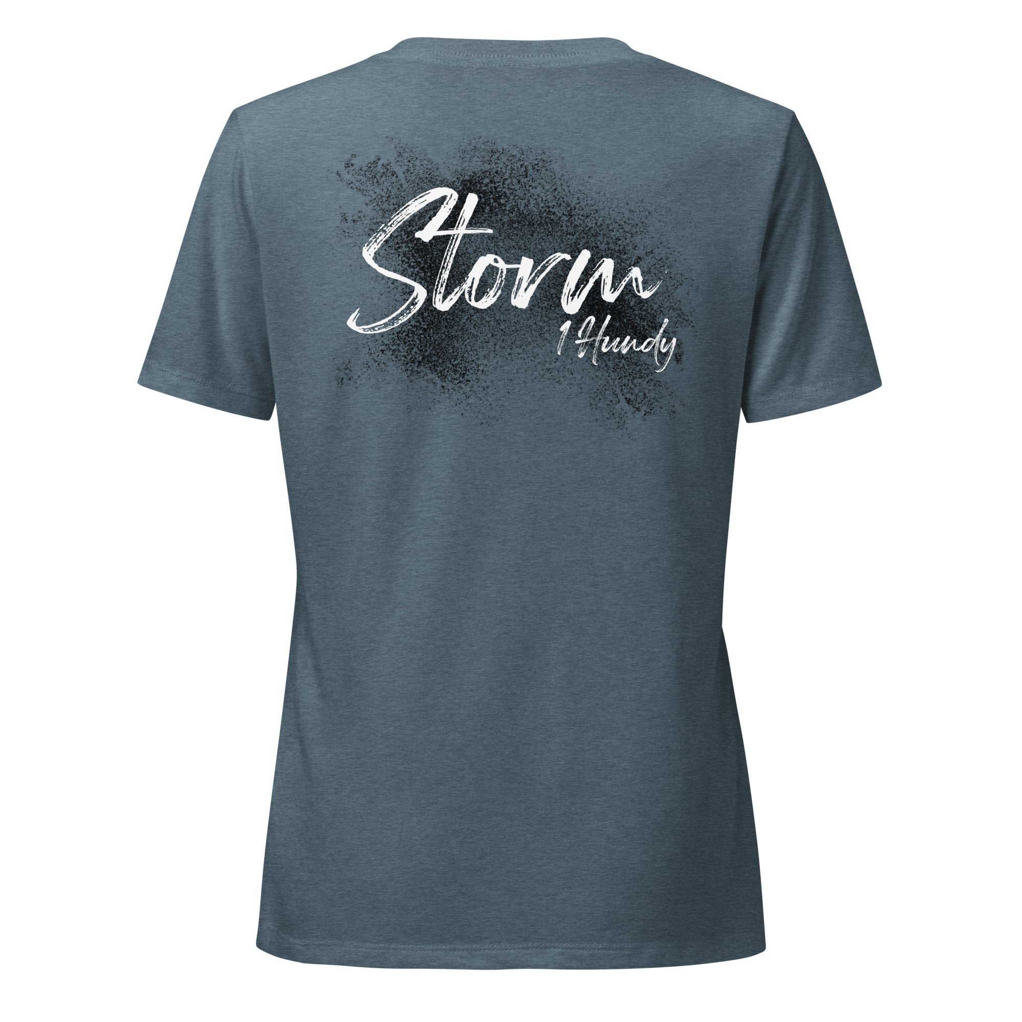 1HUNDY Storm V Neck Tee