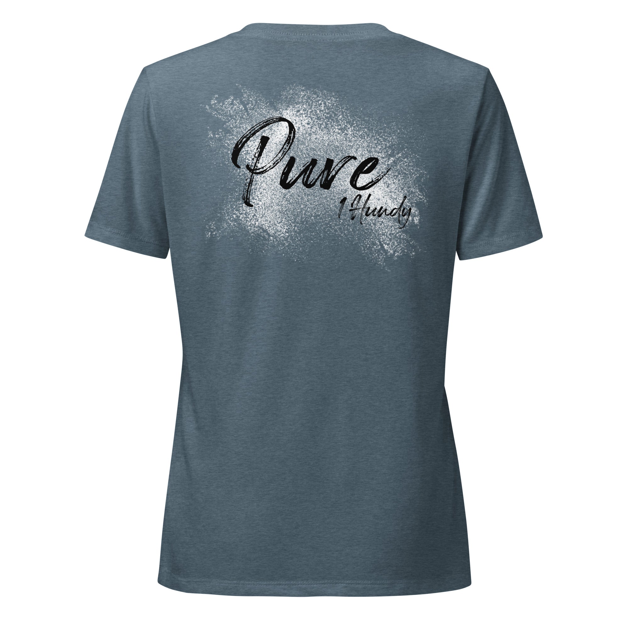 1HUNDY Pure V Neck Tee