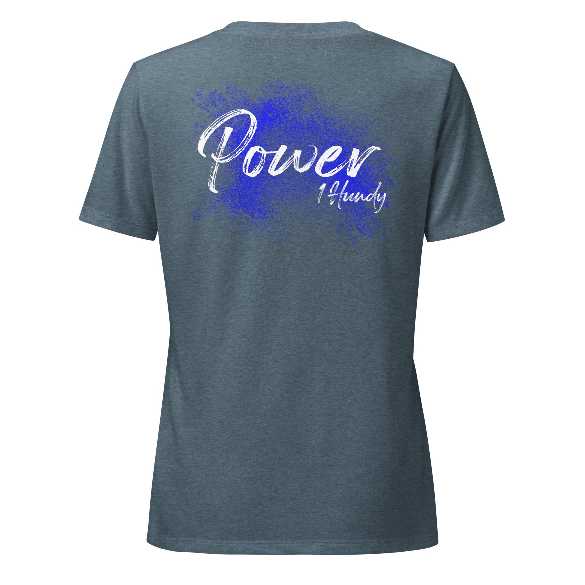 1HUNDY Power V Neck Tee