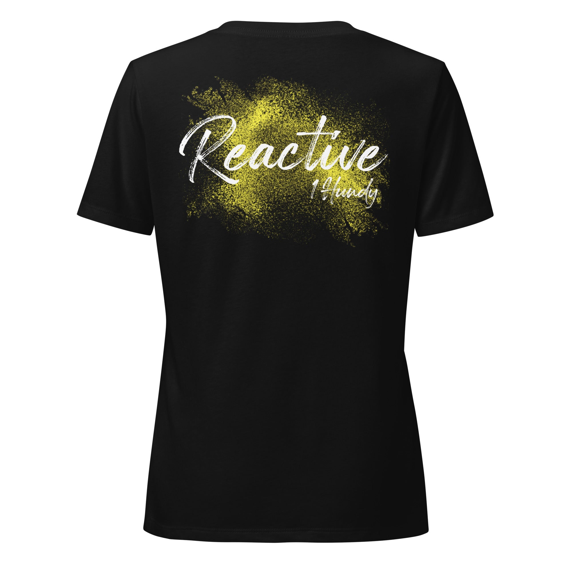 1HUNDY Reactive V Neck Tee