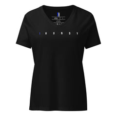 1HUNDY Power V Neck Tee