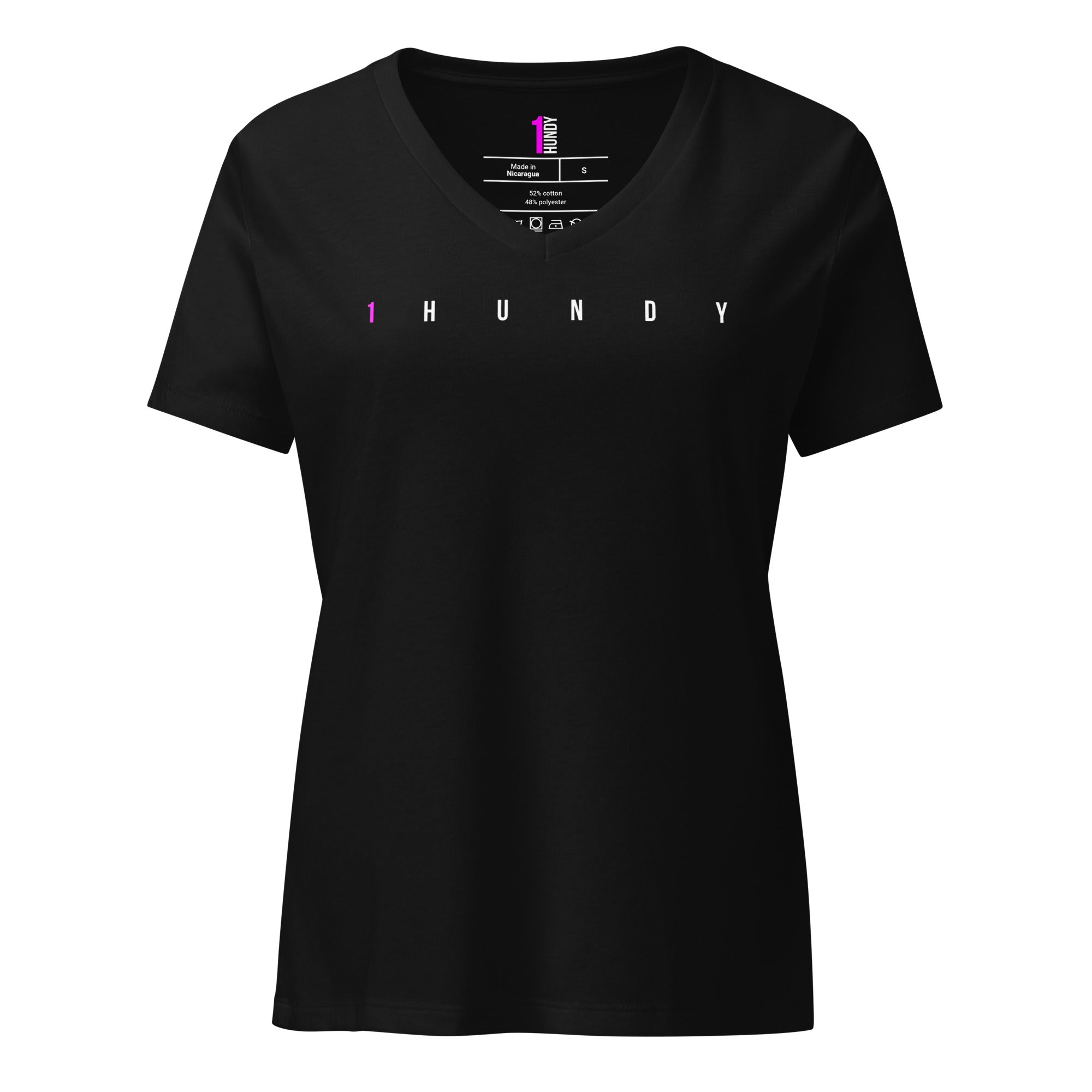1HUNDY Passion V Neck Tee
