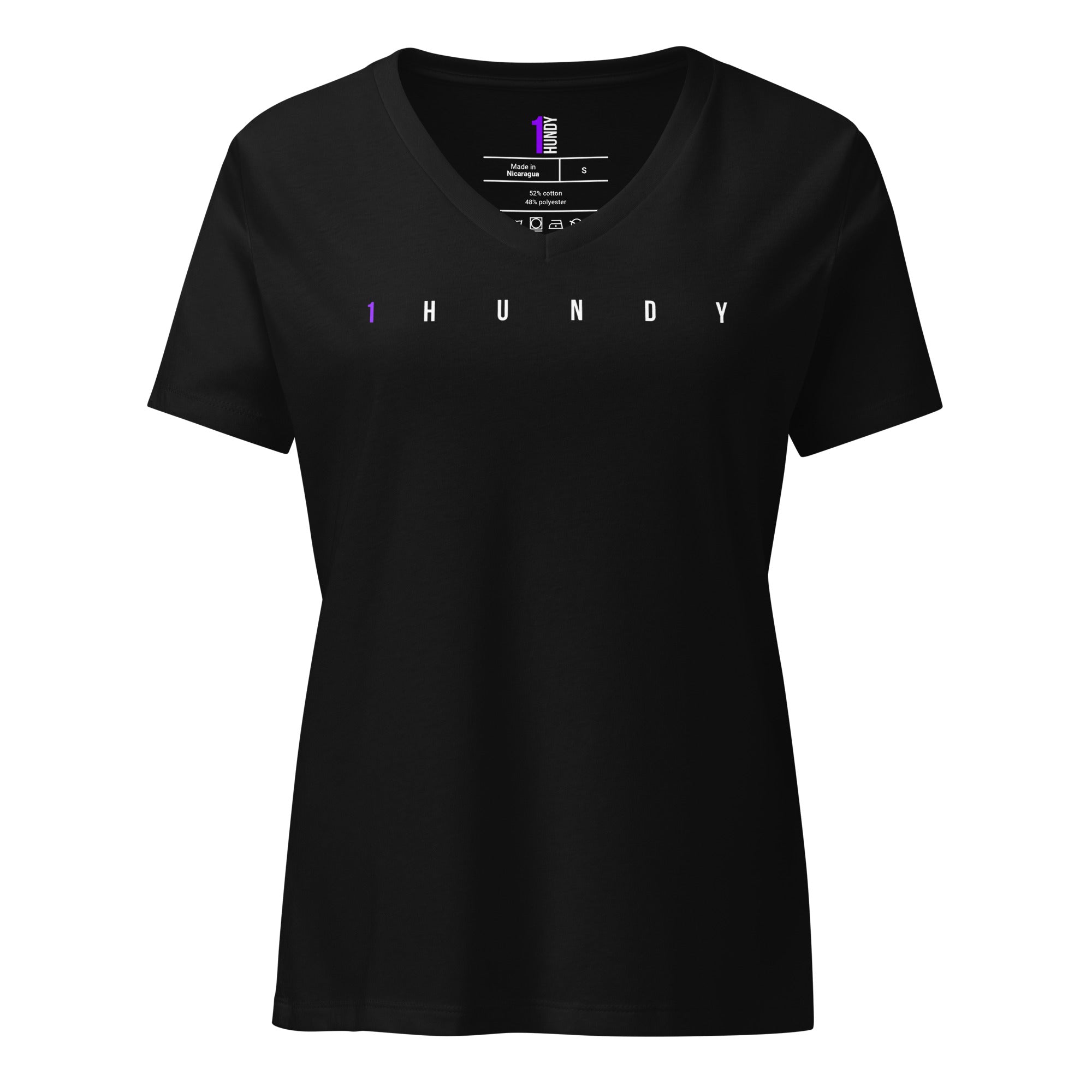 1HUNDY Endure V Neck Tee