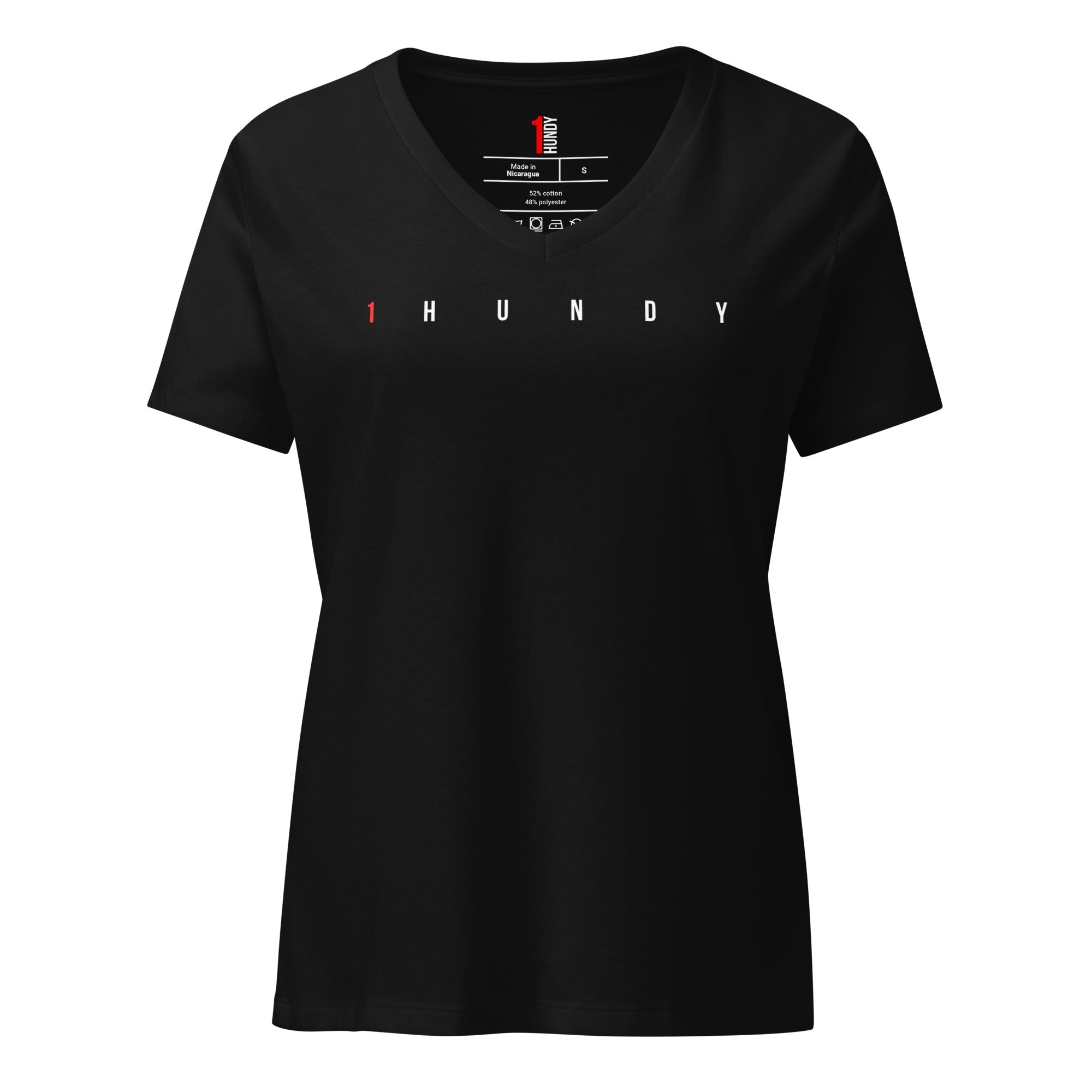 1HUNDY Resist V Neck Tee